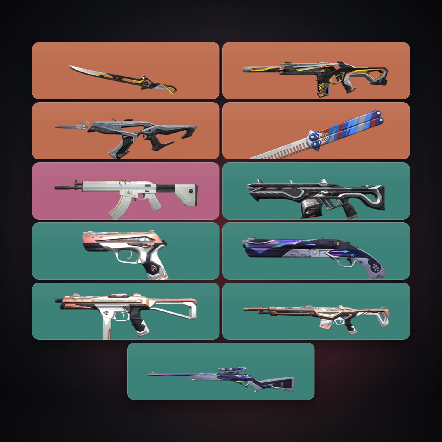 EU Gold 1 locker — 2 knives, 11 skins, lvl 34 — HabibiAccounts