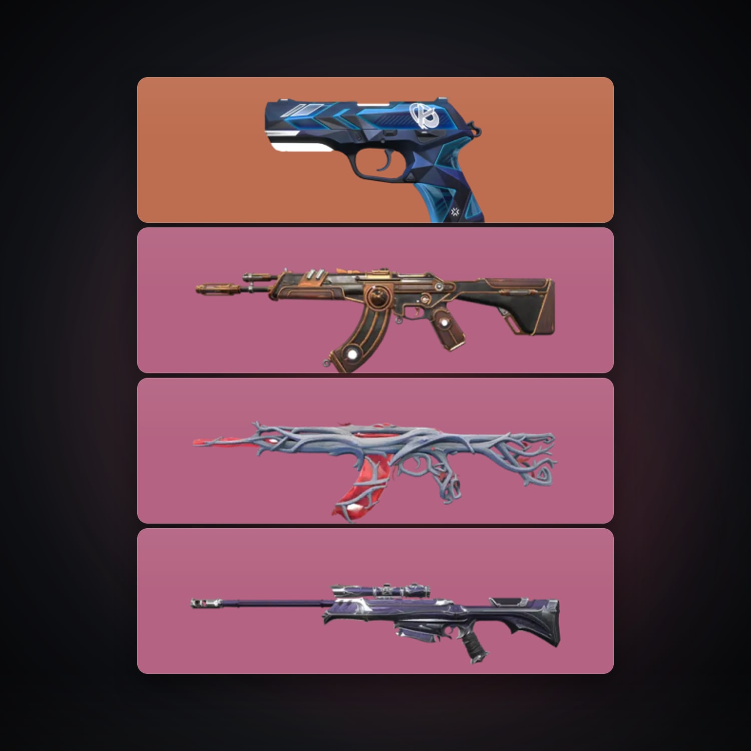 EU Plat 1 locker — 4 skins, lvl 54 — HabibiAccounts