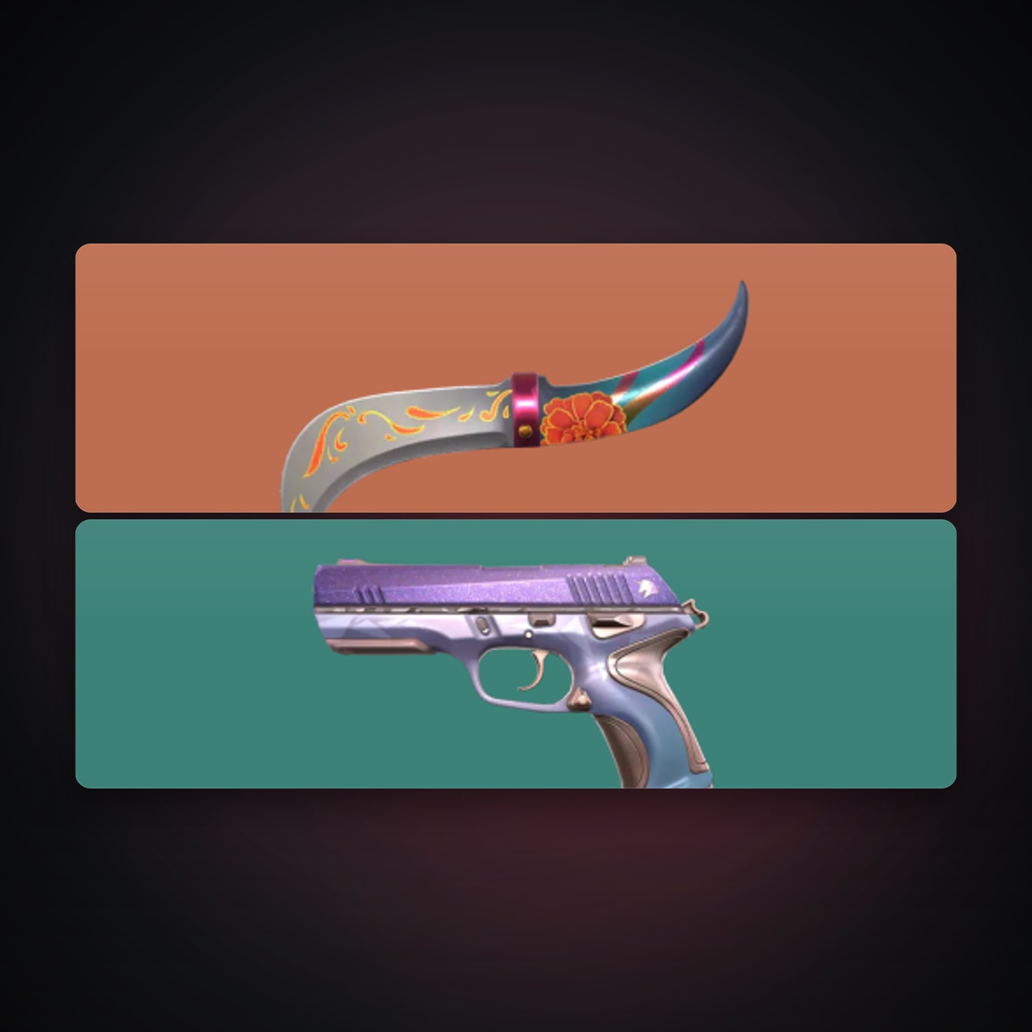 EU Silver 1 locker — 1 knives, 2 skins, lvl 60 — HabibiAccounts