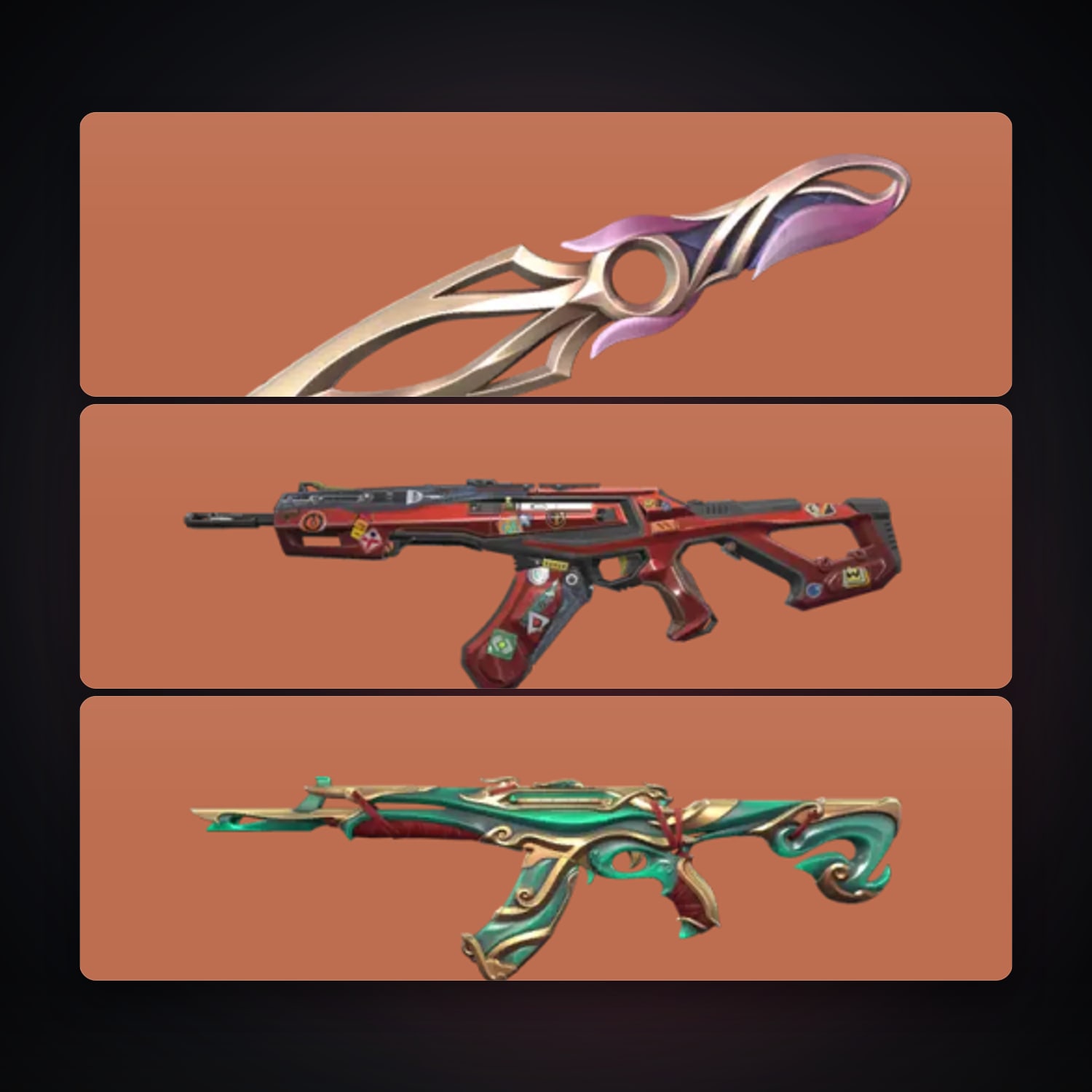 EU Plat 1 locker — 1 knives, 3 skins, lvl 47 — HabibiAccounts