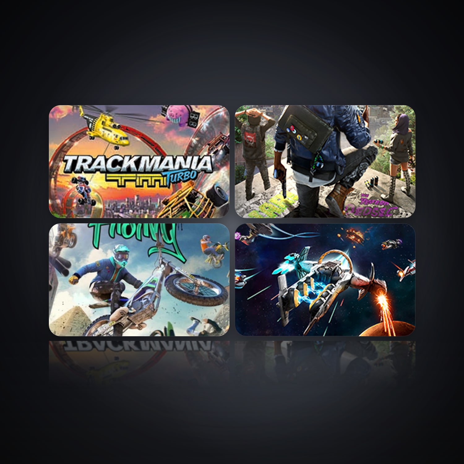 هالحساب يوبيسوفت فيه Trackmania Turbo وWATCH_DOGS 2، IN، 5 ألعاب — HabibiAccounts