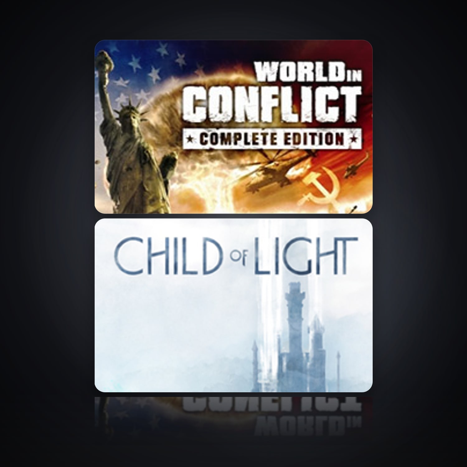 World In Conflict & Child of Light | 2 Games — HabibiAccounts
