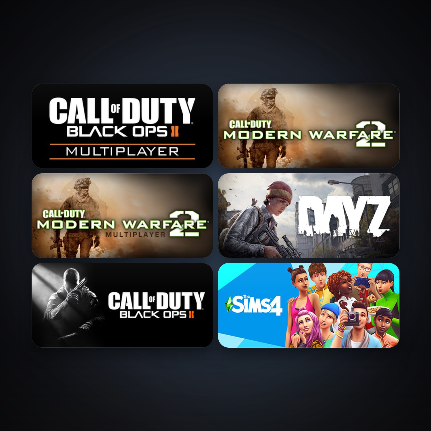Call of Duty: Modern Warfare 2 (2009) + Call of Duty: Modern Warfare 2 - Multiplayer (2009), 9 games, clean — HabibiAccounts