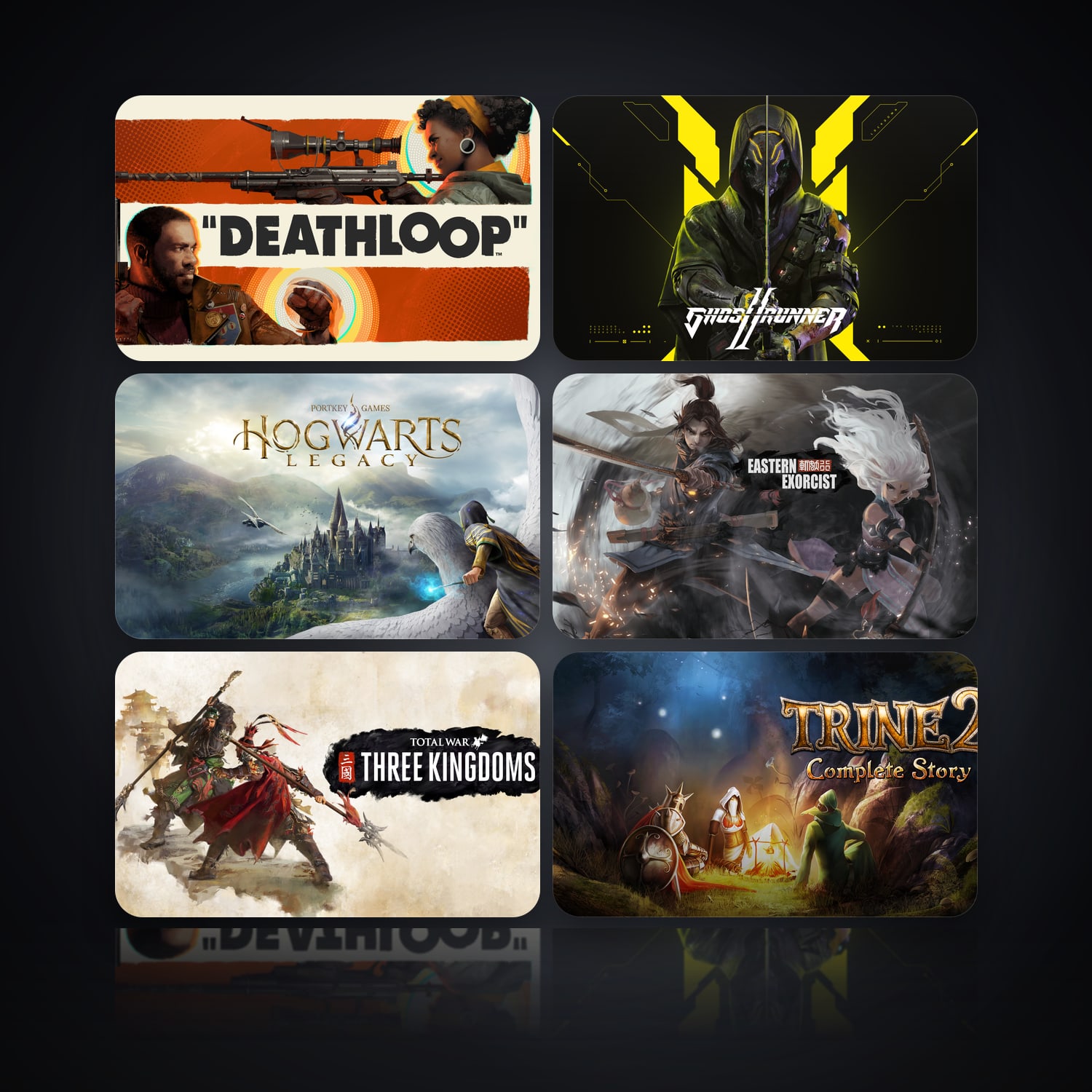 هالحساب إبك فيه DEATHLOOP وGhostrunner 2، SA، 26 ألعاب — HabibiAccounts