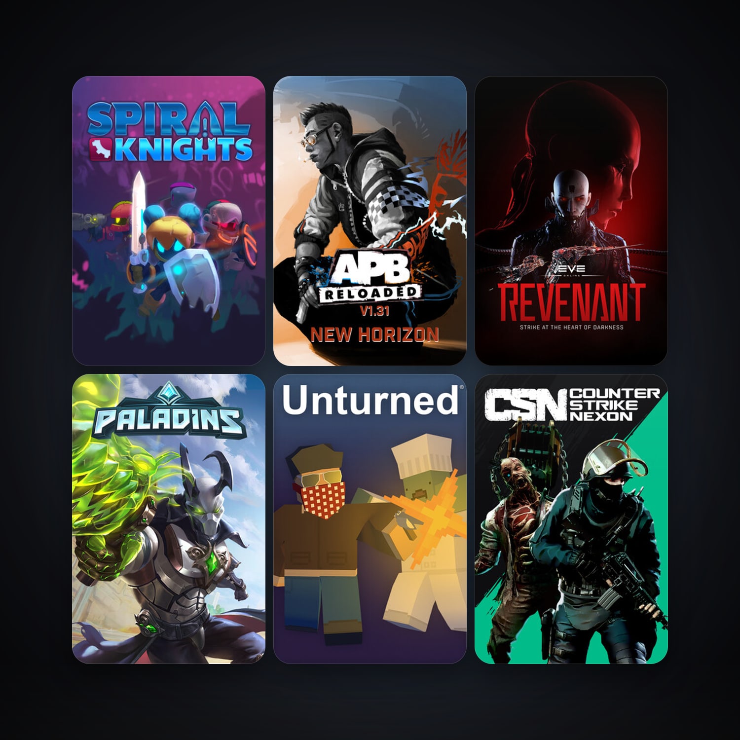 EVE Online + Spiral Knights, 21 games, clean — HabibiAccounts