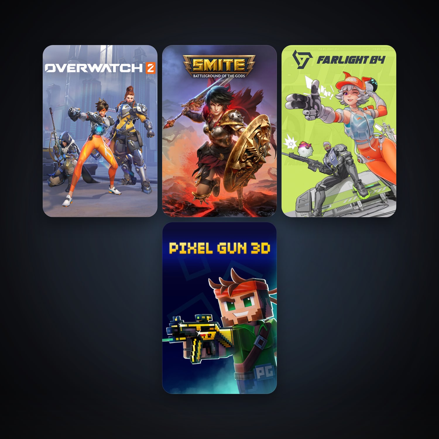 SMITE + Farlight 84, 23 games, clean — HabibiAccounts