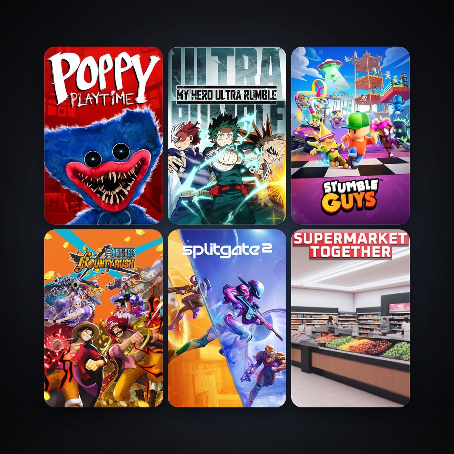 Goose Goose Duck + MY HERO ULTRA RUMBLE, 23 games, clean — HabibiAccounts