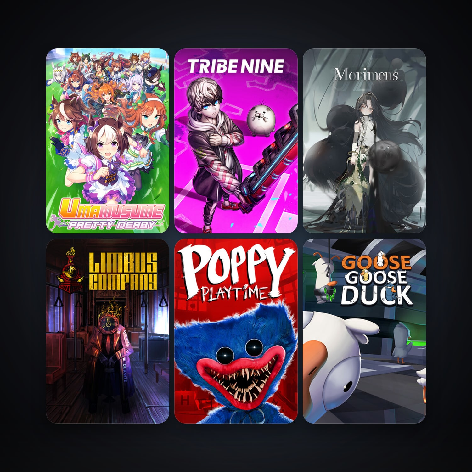 Goose Goose Duck + Poppy Playtime, 39 games, clean — HabibiAccounts