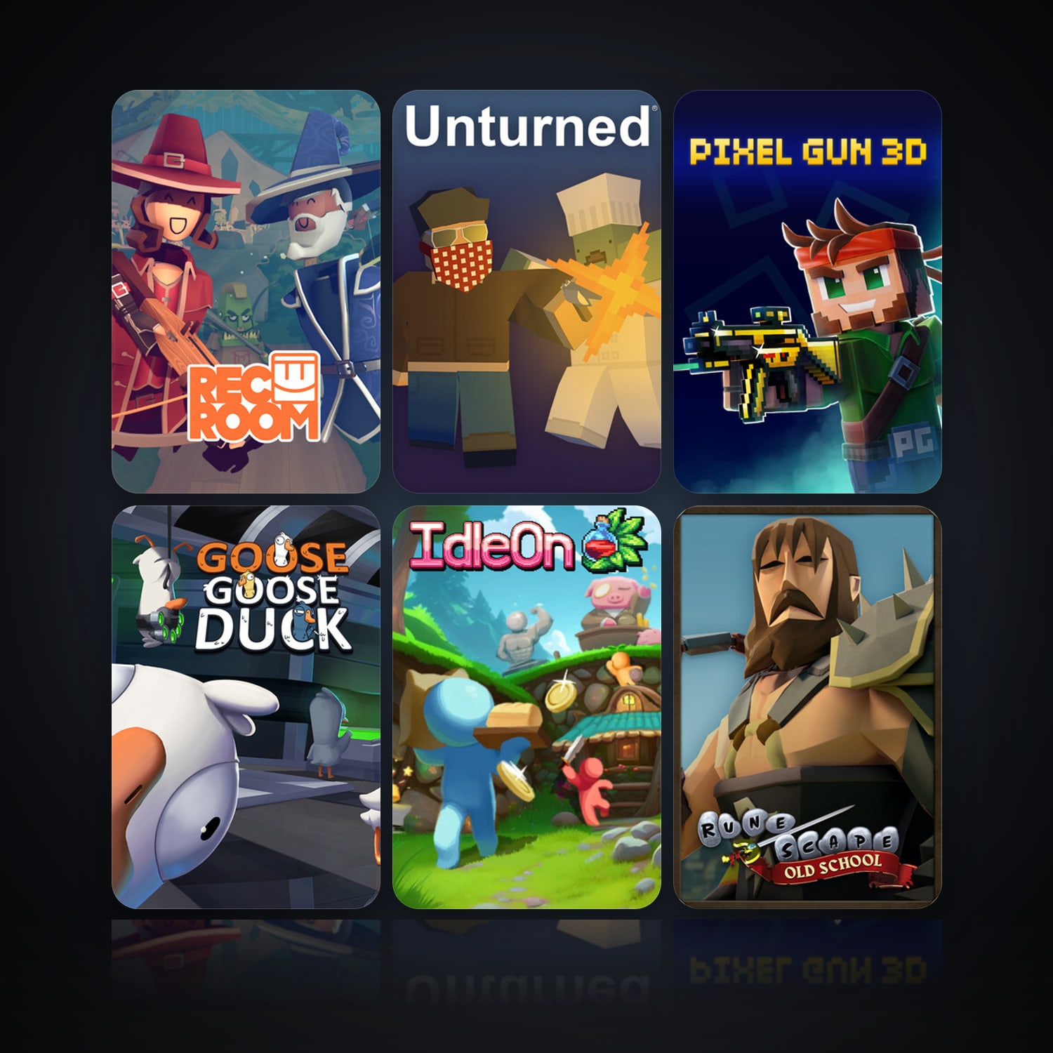 Rec Room & Unturned | 21 Games | Clean — HabibiAccounts