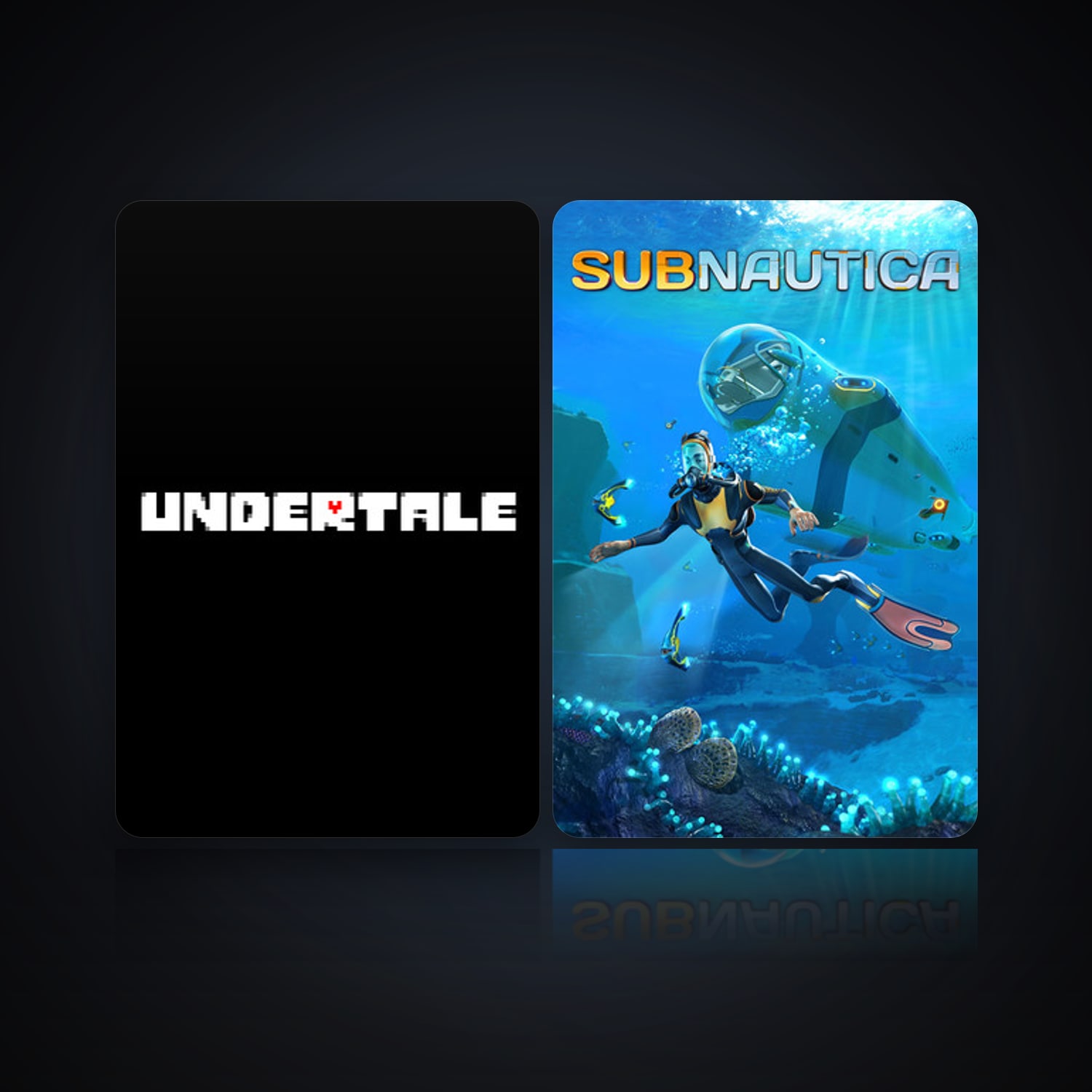Undertale & Subnautica — HabibiAccounts
