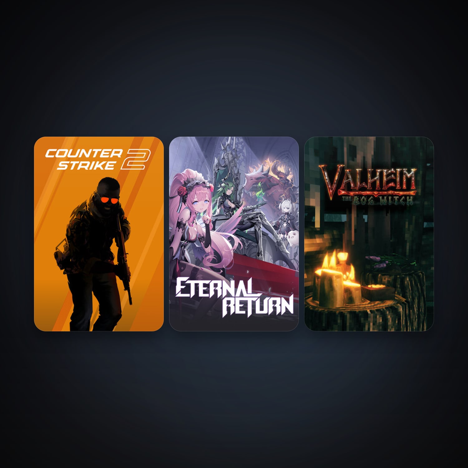 CS2 Prime + Valheim, 3 games, clean — HabibiAccounts