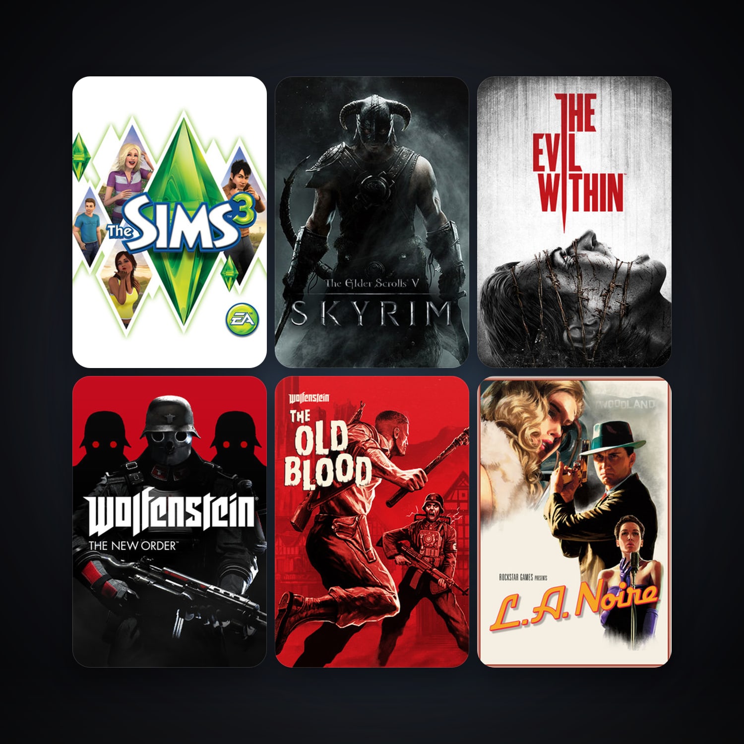Grand Theft Auto: San Andreas + Assassin's Creed 2 Deluxe Edition, 22 games, clean — HabibiAccounts