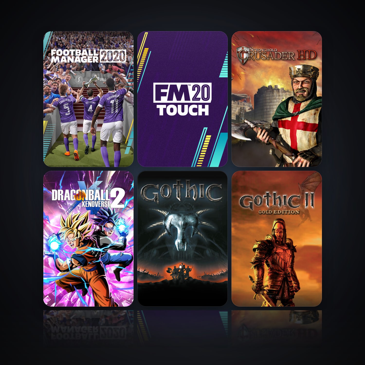 Football Manager 2020 & Football Manager 2020 Touch | 12 Games | Clean — HabibiAccounts
