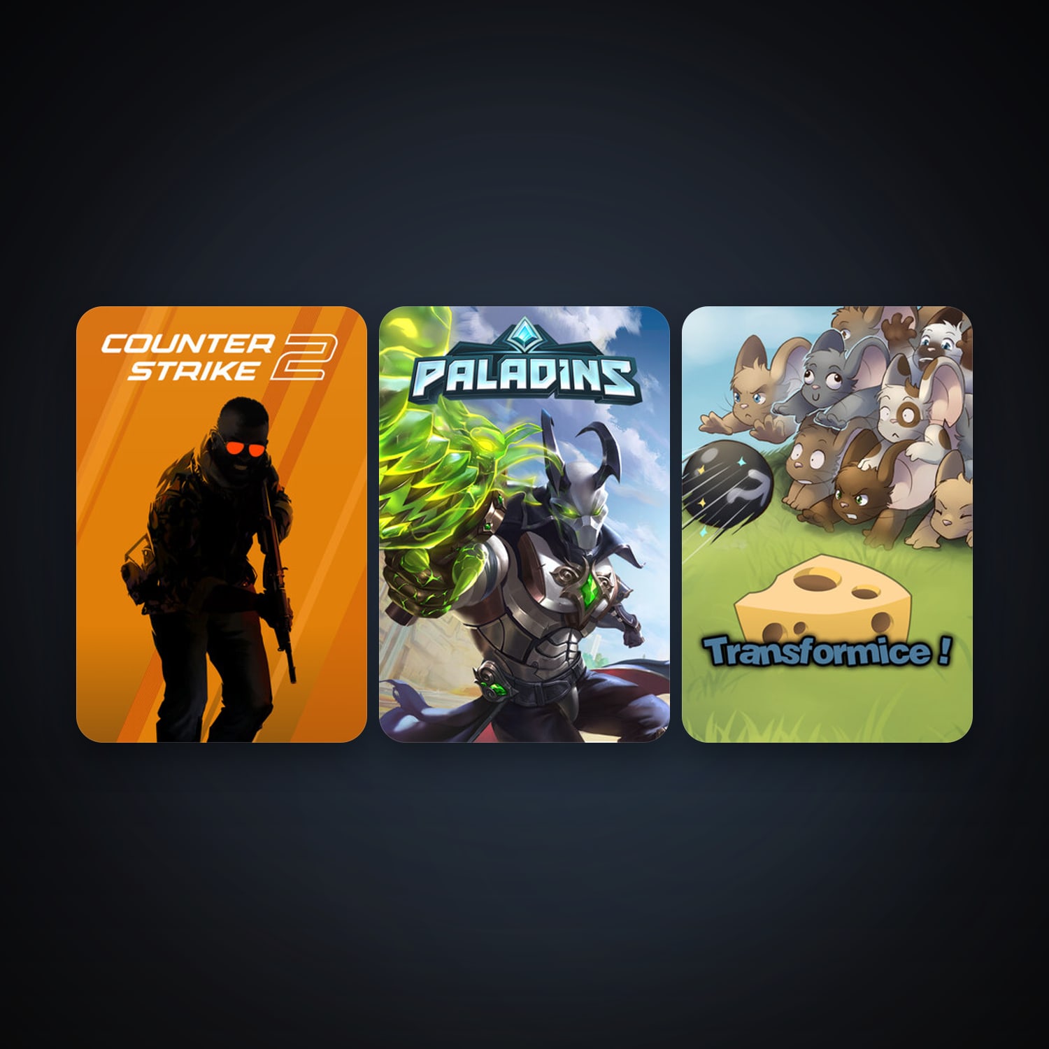 CS2 Prime + Transformice, 3 games, clean — HabibiAccounts