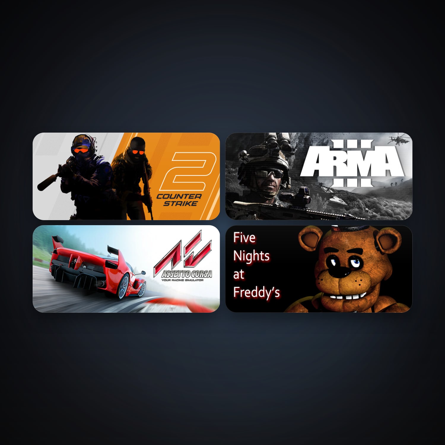 CS2 Prime + Arma 3, 6 games, Steam 11, clean — HabibiAccounts