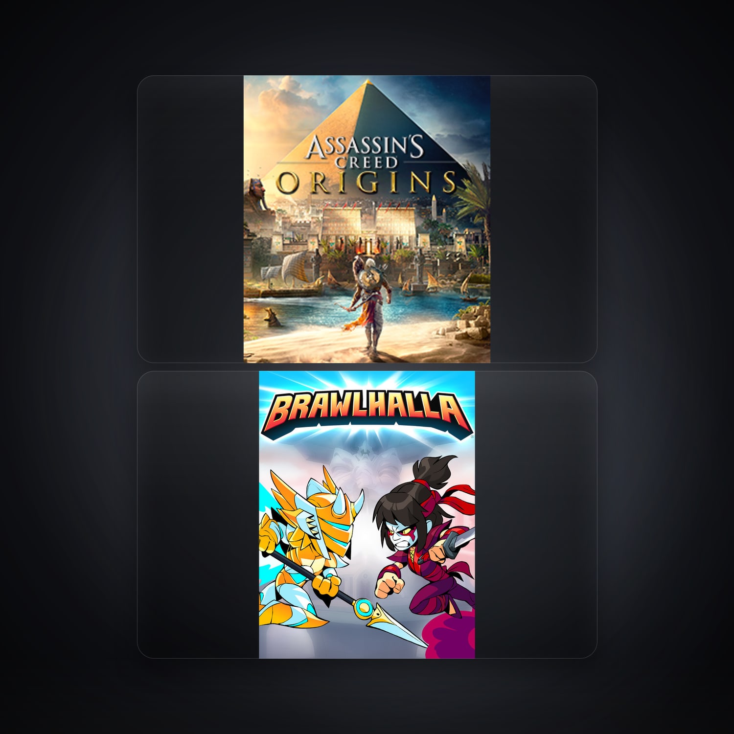 Ubisoft Assassin's Creed Origins + Brawlhalla — BR — HabibiAccounts
