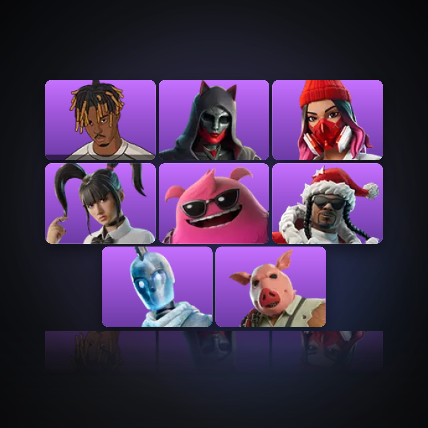 Fortnite | 8 Skins | 400 V-Bucks | Level 480 | 25 Wins — HabibiAccounts