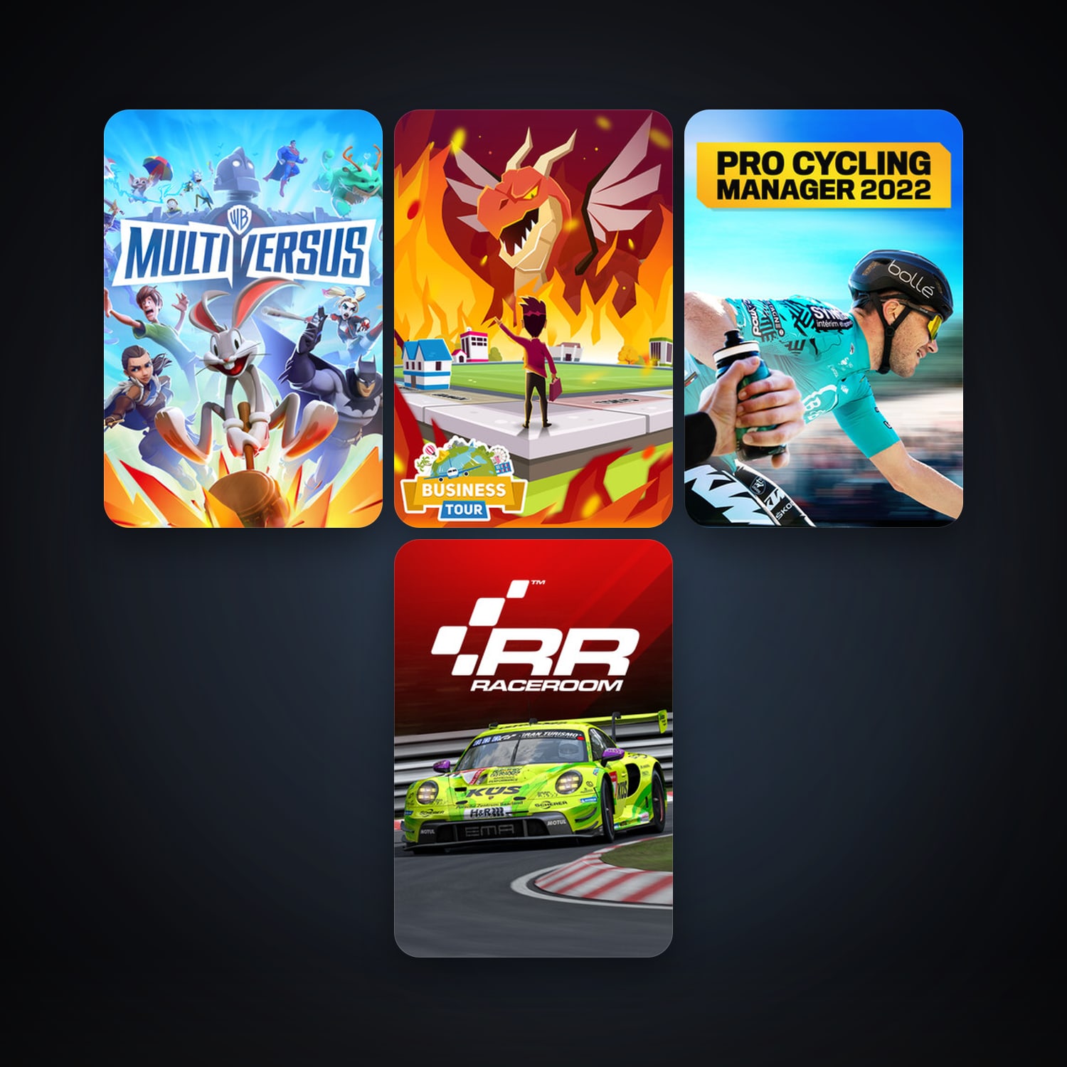 RaceRoom Racing Experience + Business Tour - Board Game with Online Multiplayer, 4 games, clean — HabibiAccounts