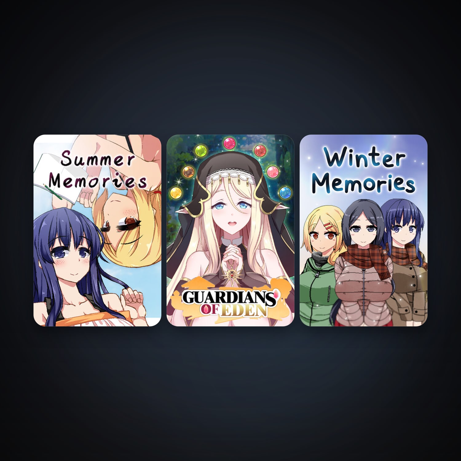 Summer Memories + Winter Memories, 11 games, clean — HabibiAccounts