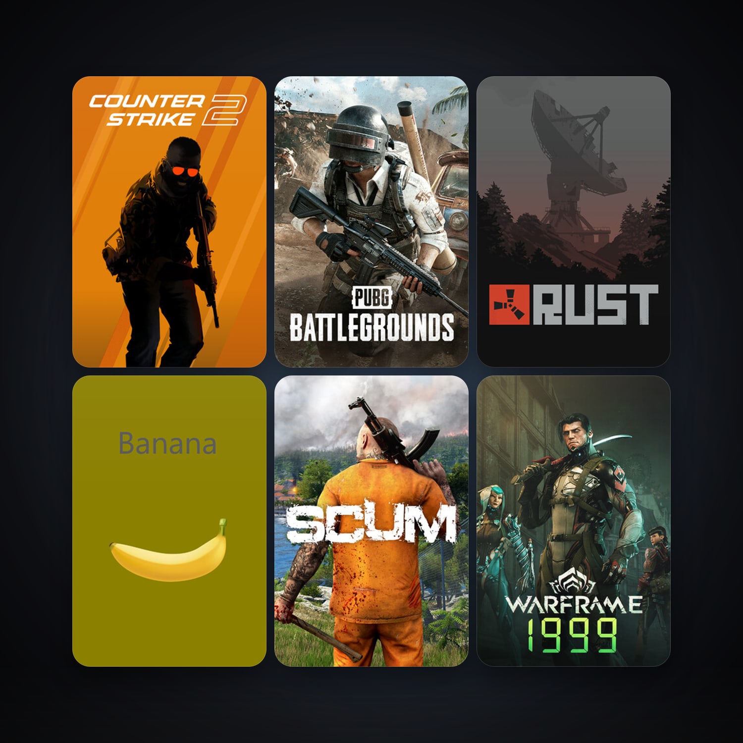 CS2 Prime + Warframe, 13 games, Steam 10, clean — HabibiAccounts