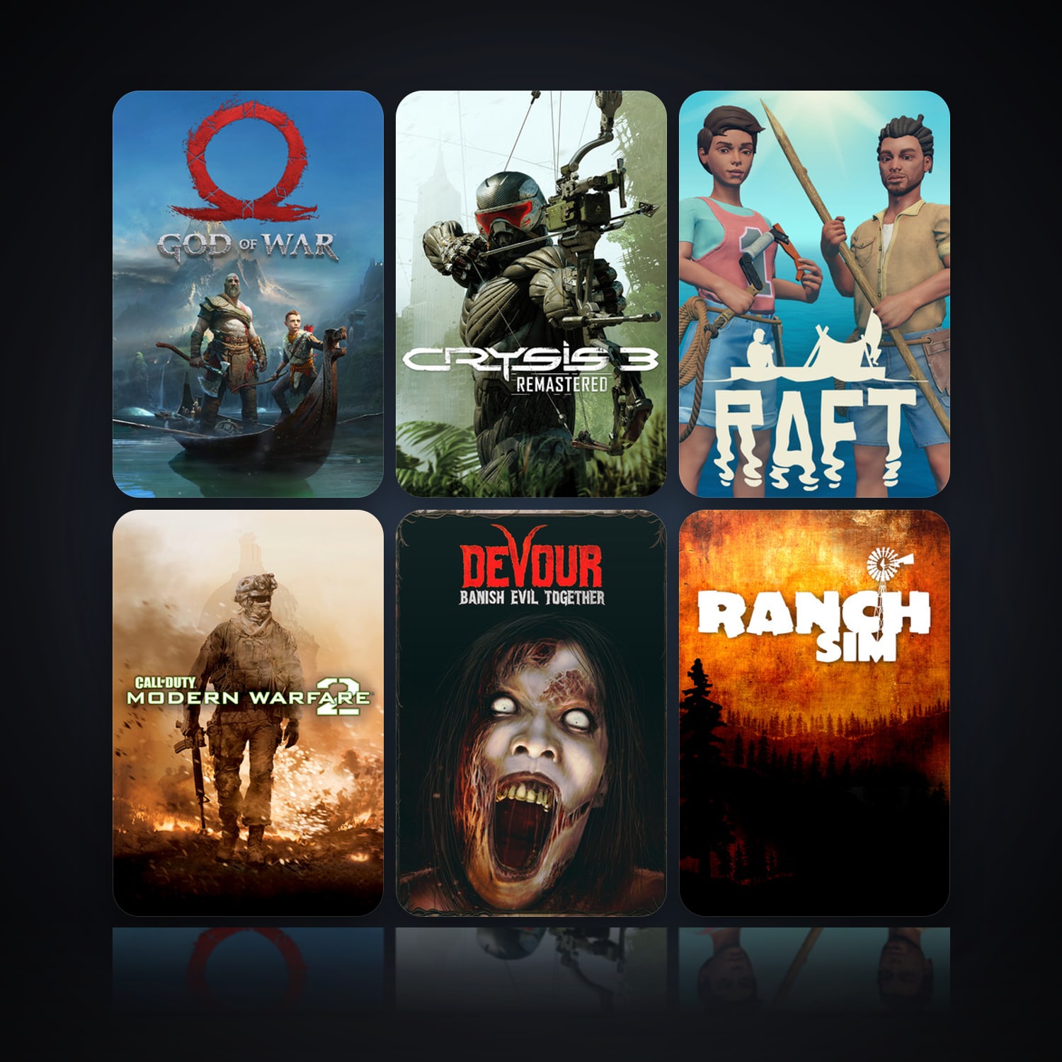 God of War & Crysis 3 Remastered | 13 Games | Clean — HabibiAccounts