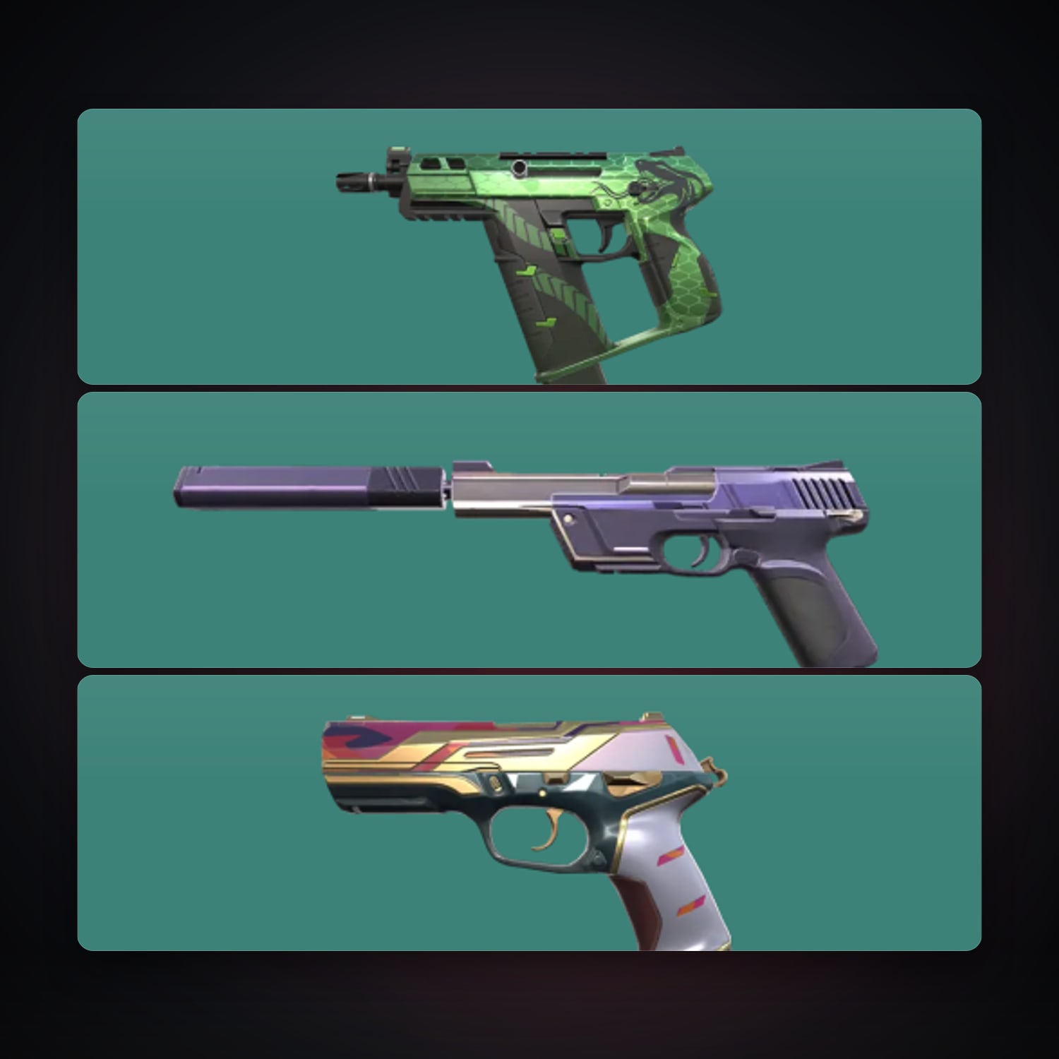 EU Gold 2 locker — 3 skins, lvl 77 — HabibiAccounts