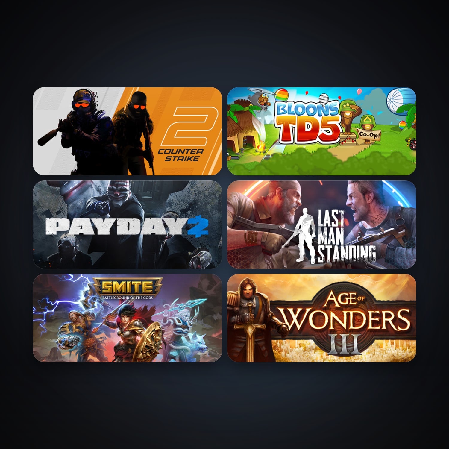 CS2 Prime + PAYDAY 2, 14 games, clean — HabibiAccounts