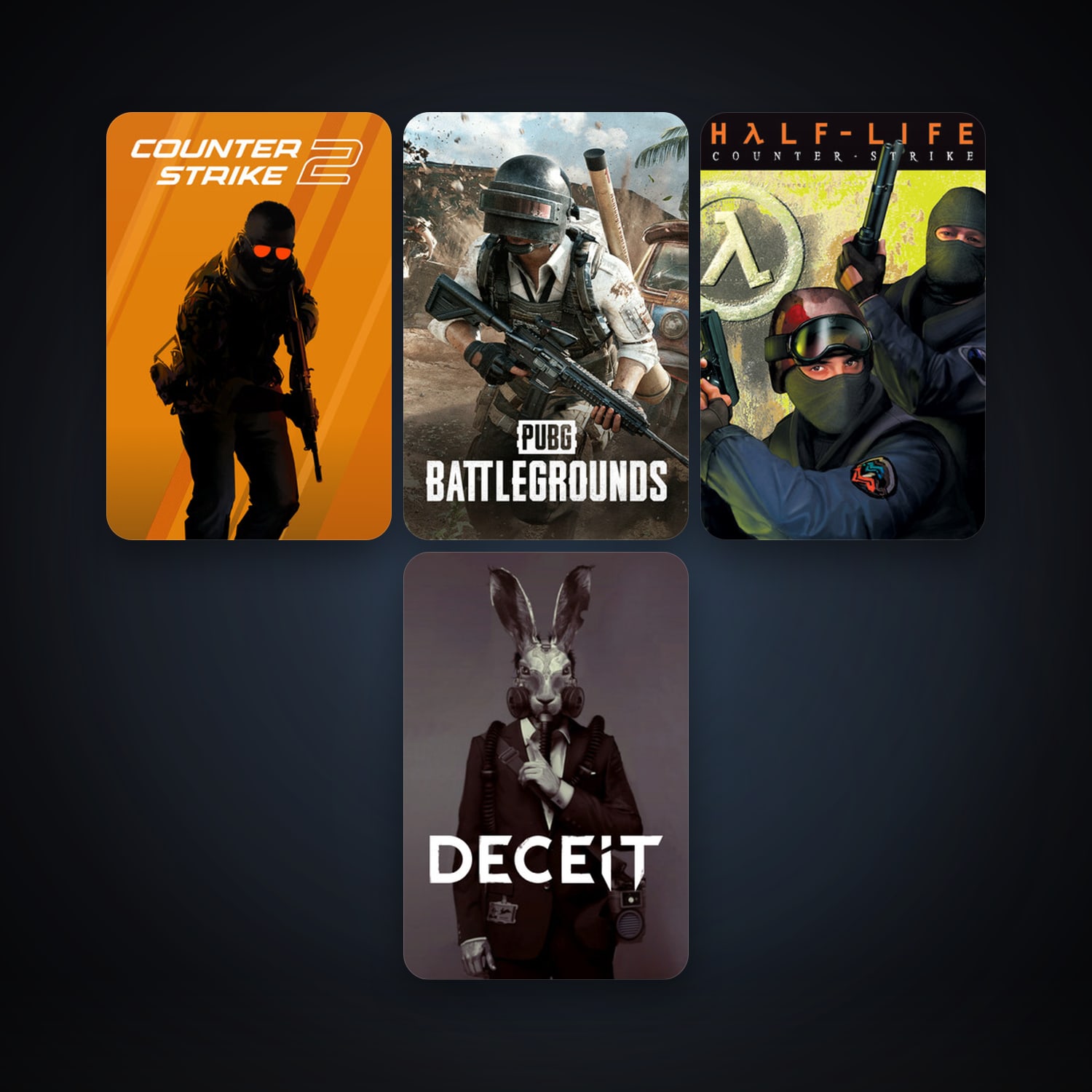 Counter-Strike + CS2 Prime, 9 games, clean — HabibiAccounts
