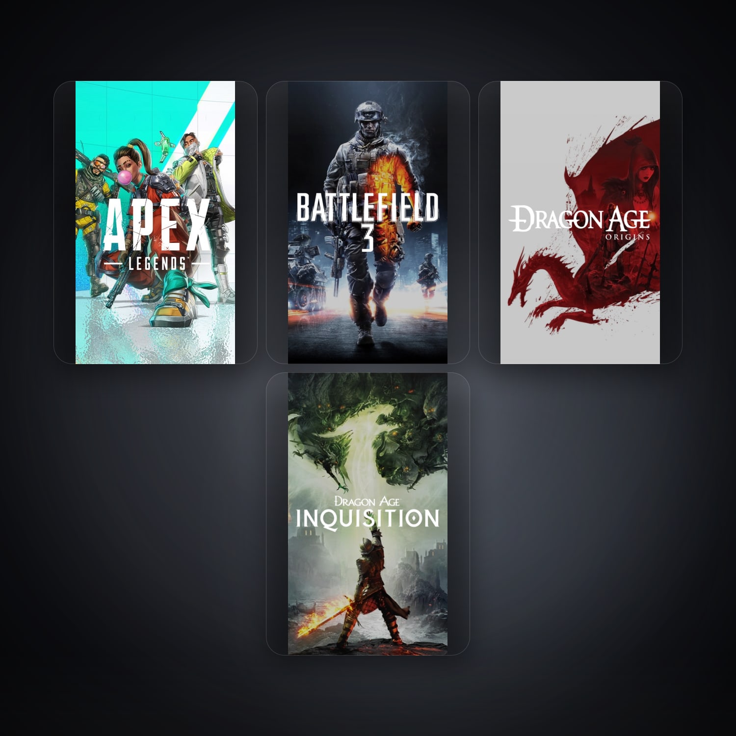 EA account — Apex Legends + Battlefield 3 — ES — 5 games — HabibiAccounts