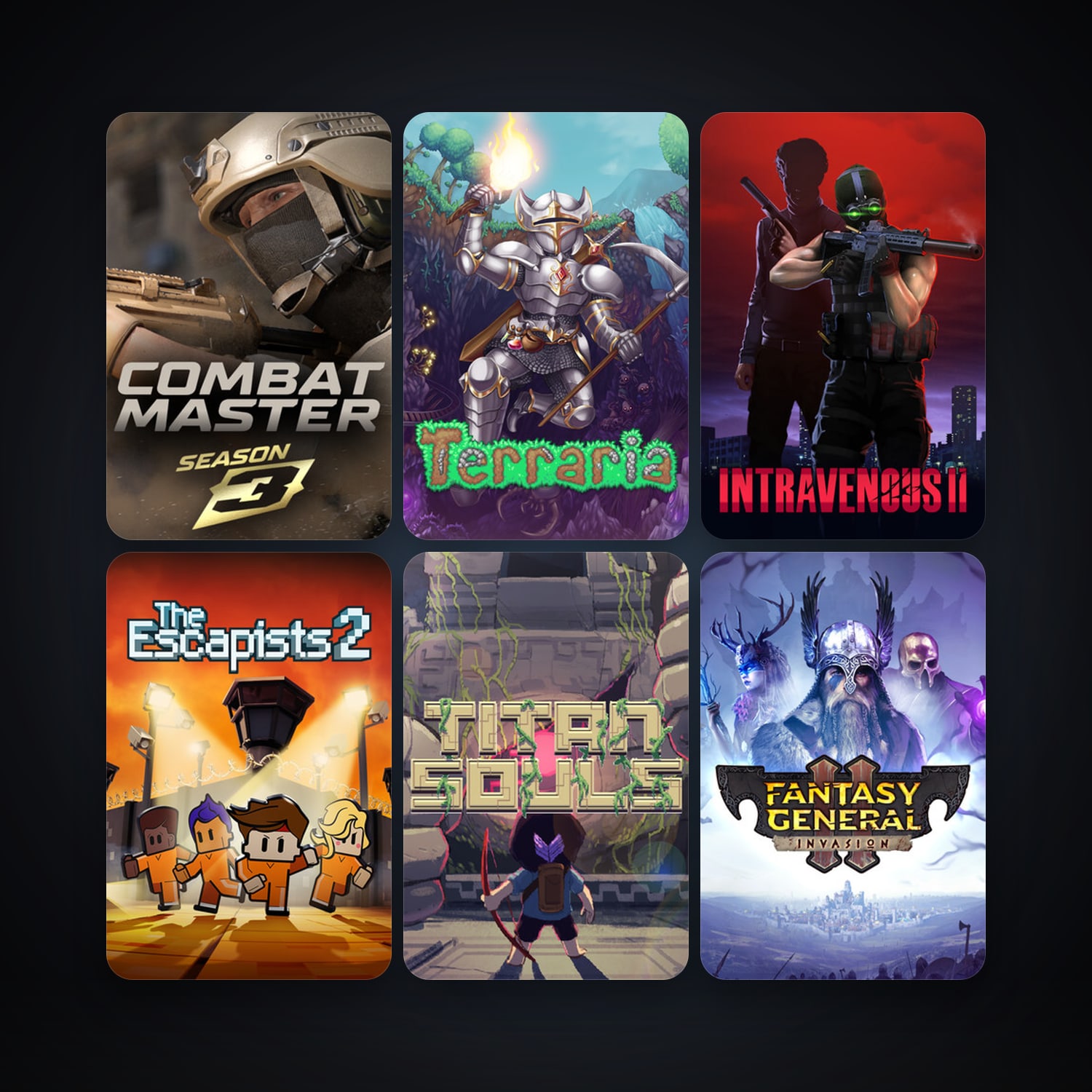 Terraria + Titan Souls, 21 games, clean — HabibiAccounts