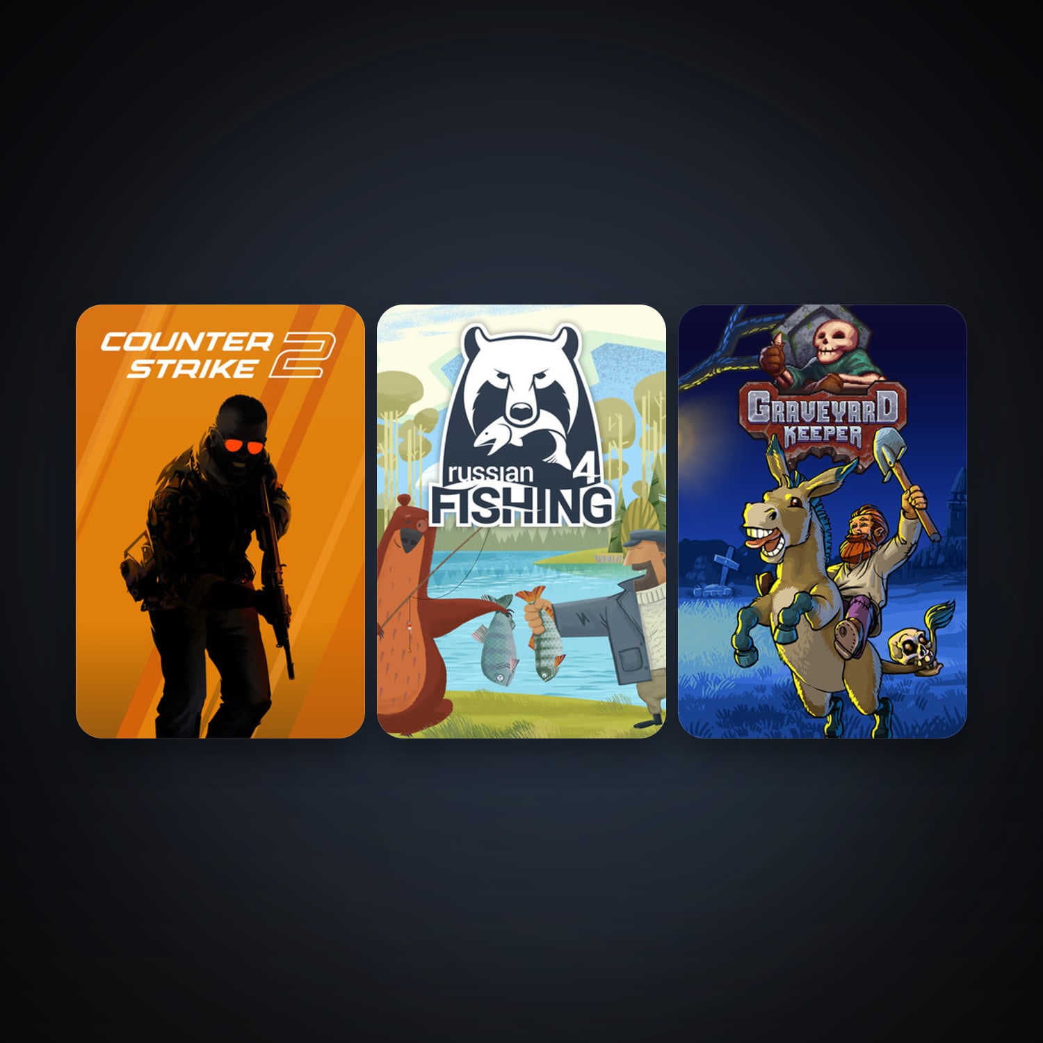 CS2 Prime + Graveyard Keeper, 8 games, clean — HabibiAccounts