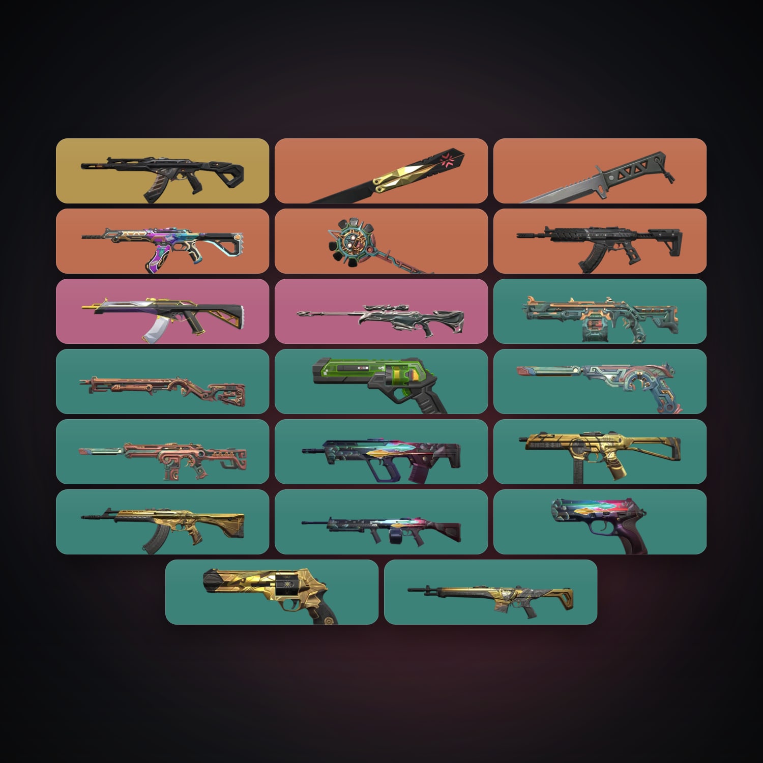 EU Silver 1 locker — 3 knives, 22 skins, lvl 90 — HabibiAccounts