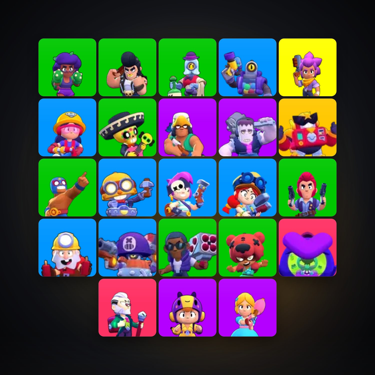 23 Brawlers | 3.7K Trophies | TH 7 — HabibiAccounts