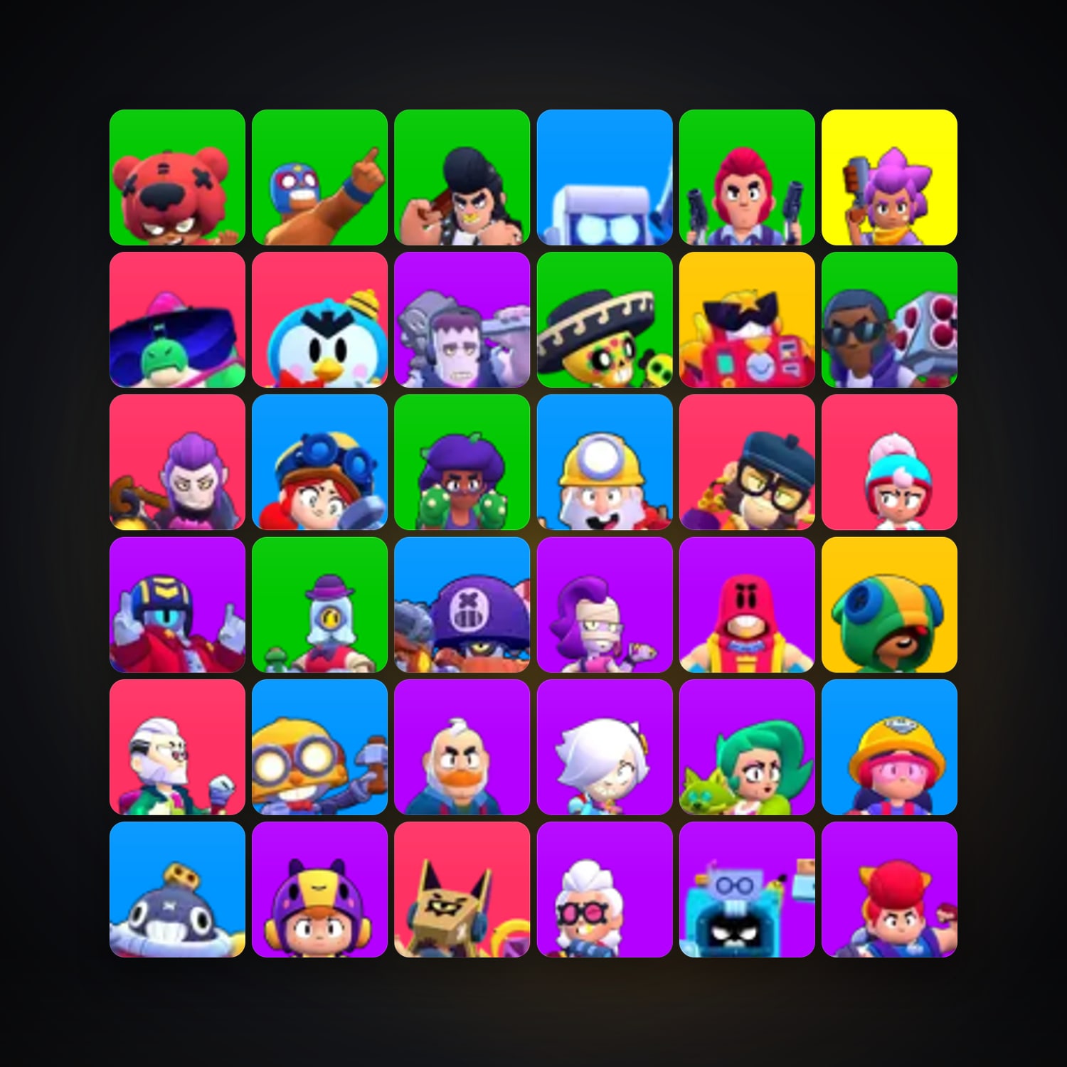 49 Brawlers | 4.6K Trophies — HabibiAccounts