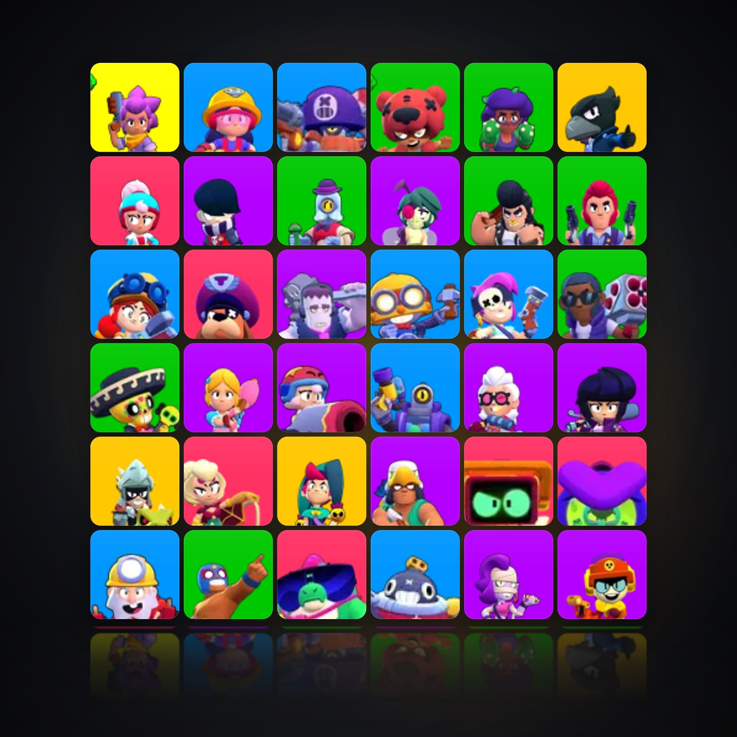 54 Brawlers | 9.8K Trophies — HabibiAccounts
