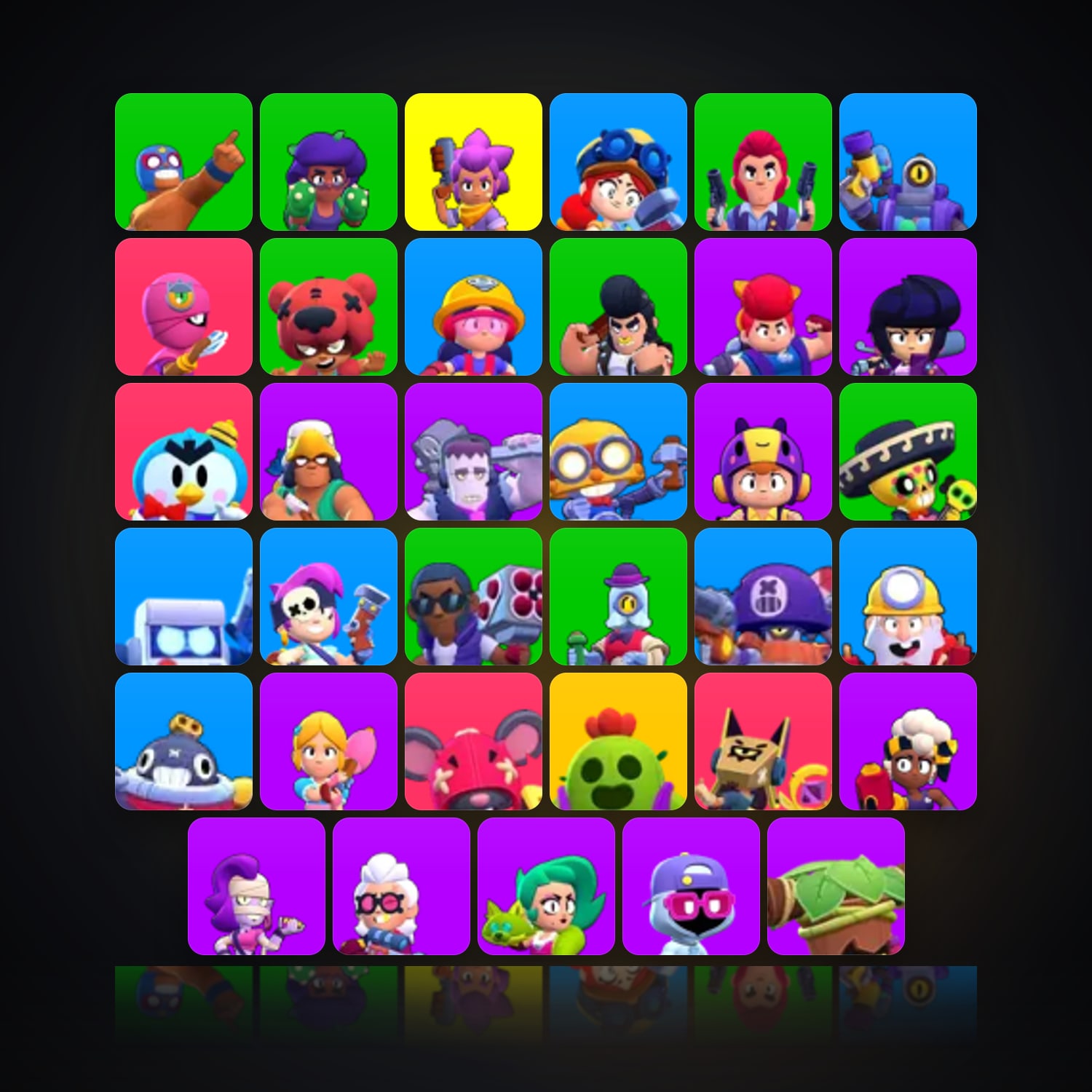 36 Brawlers | 7.5K Trophies — HabibiAccounts