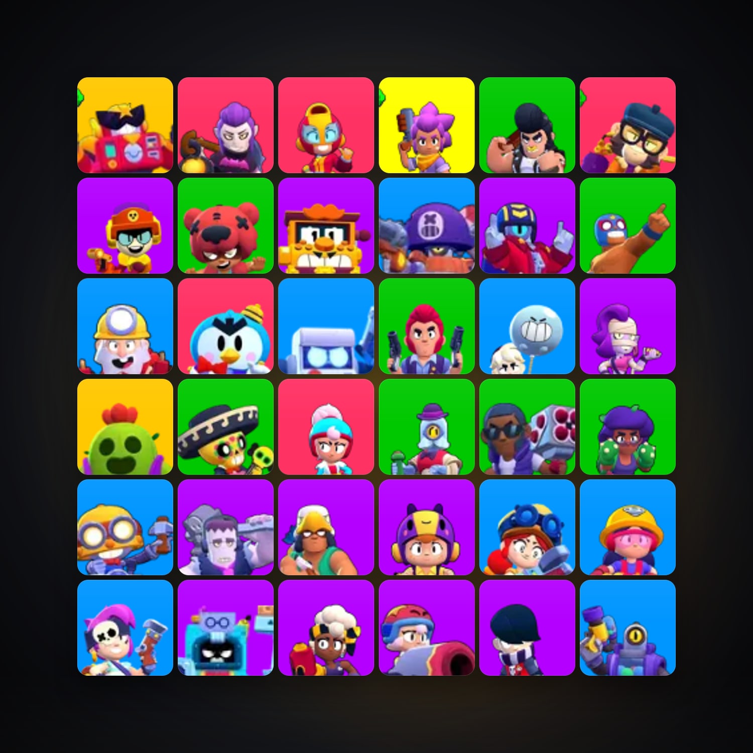 48 Brawlers | 9.8K Trophies — HabibiAccounts