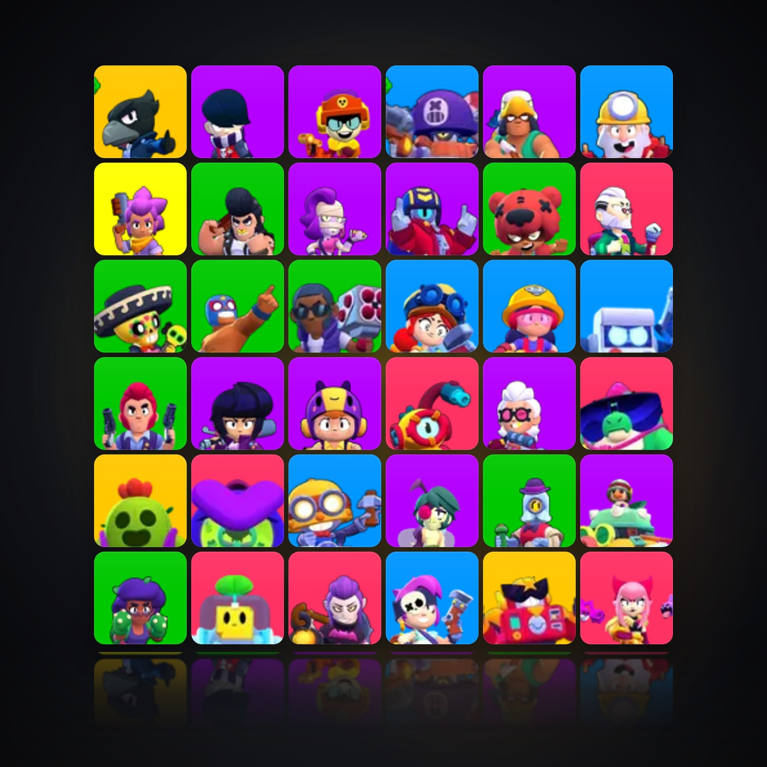 46 Brawlers | 8.9K Trophies — HabibiAccounts