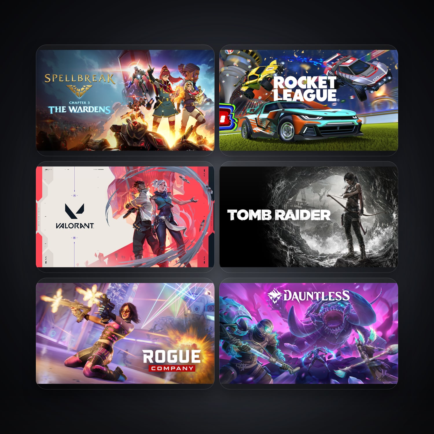 Spellbreak & Rocket League | 10 Games — HabibiAccounts