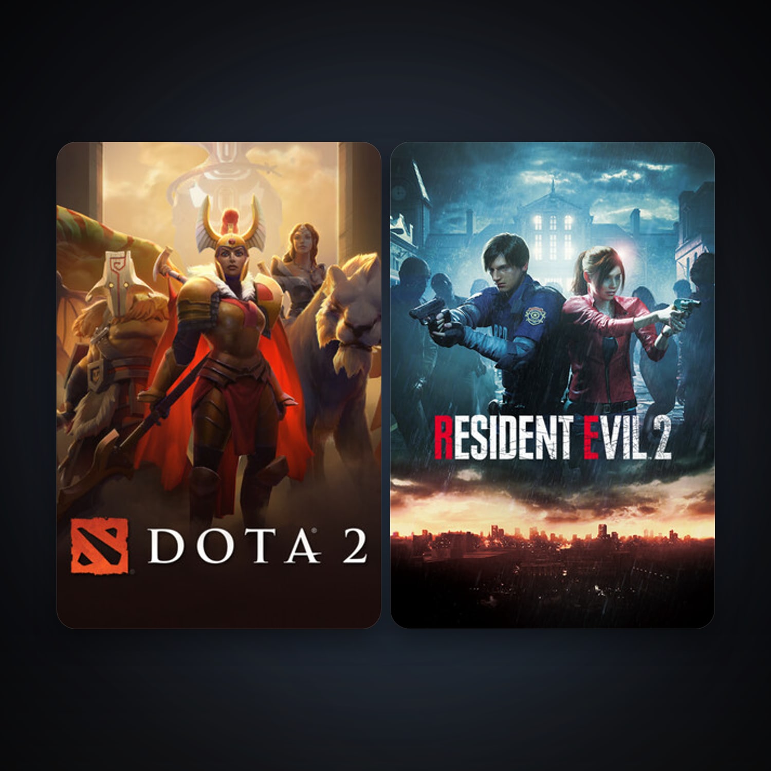 Dota 2 + Free CS2 (No Prime), 4 games, clean — HabibiAccounts