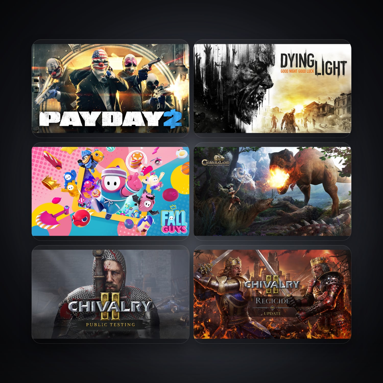 PAYDAY 2 & Dying Light Enhanced Edition | 6 Games — HabibiAccounts