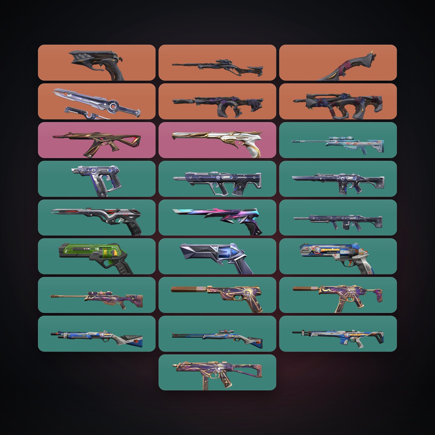 EU Gold 2 locker — 2 knives, 25 skins, lvl 108 — HabibiAccounts