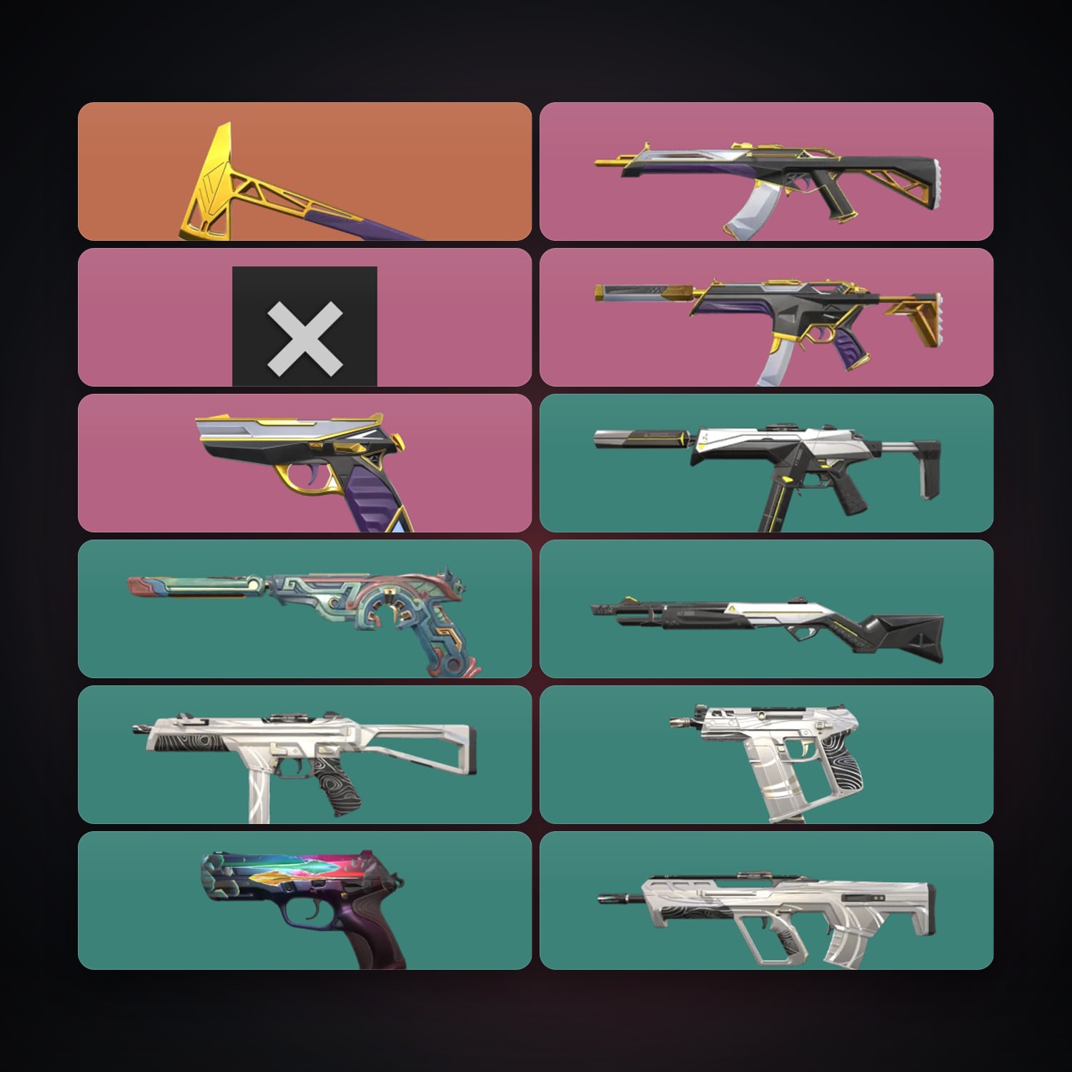 EU Silver 2 locker — 1 knives, 13 skins, lvl 6 — HabibiAccounts