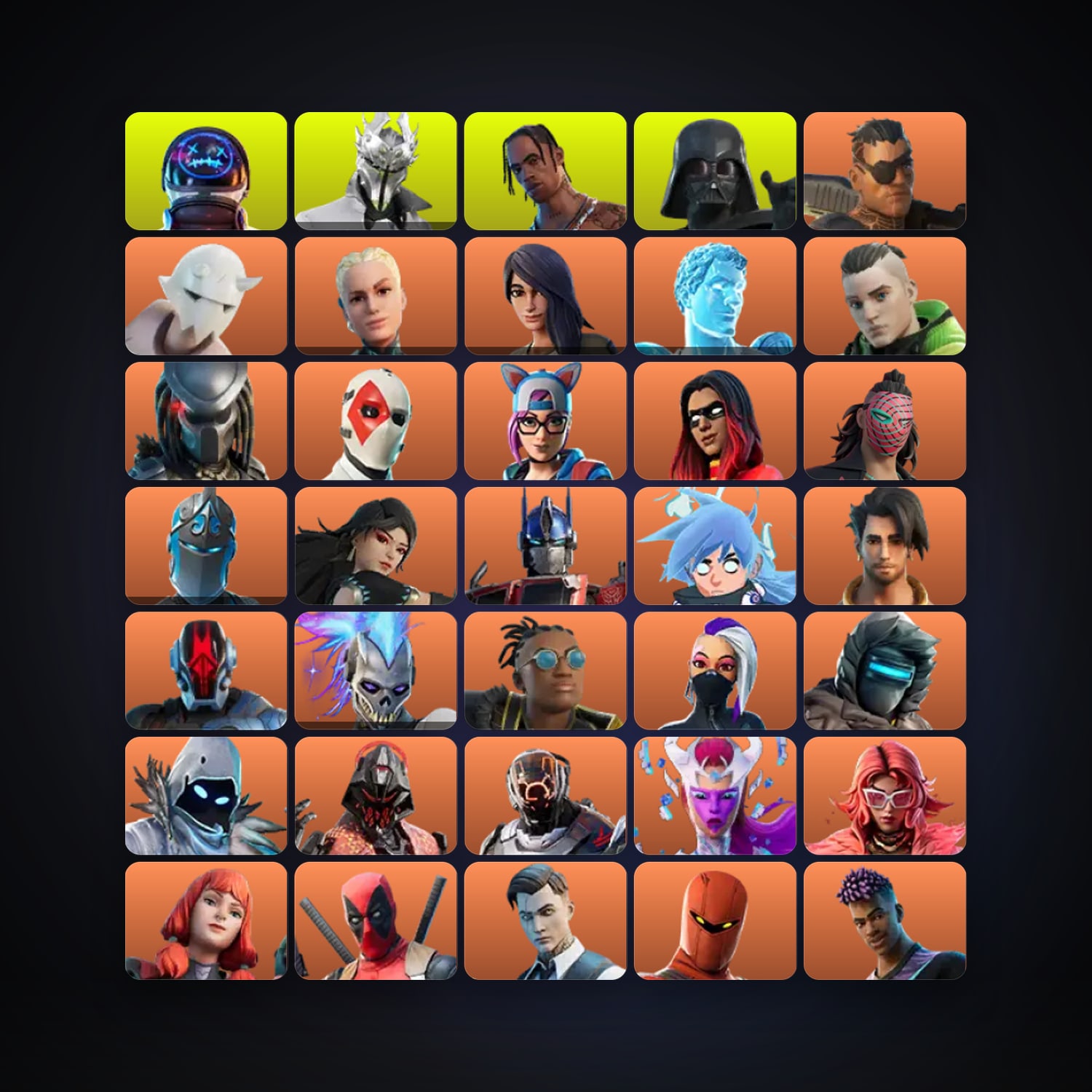 Fortnite | 292 Skins | 550 V-Bucks | Level 3225 | 312 Wins — HabibiAccounts