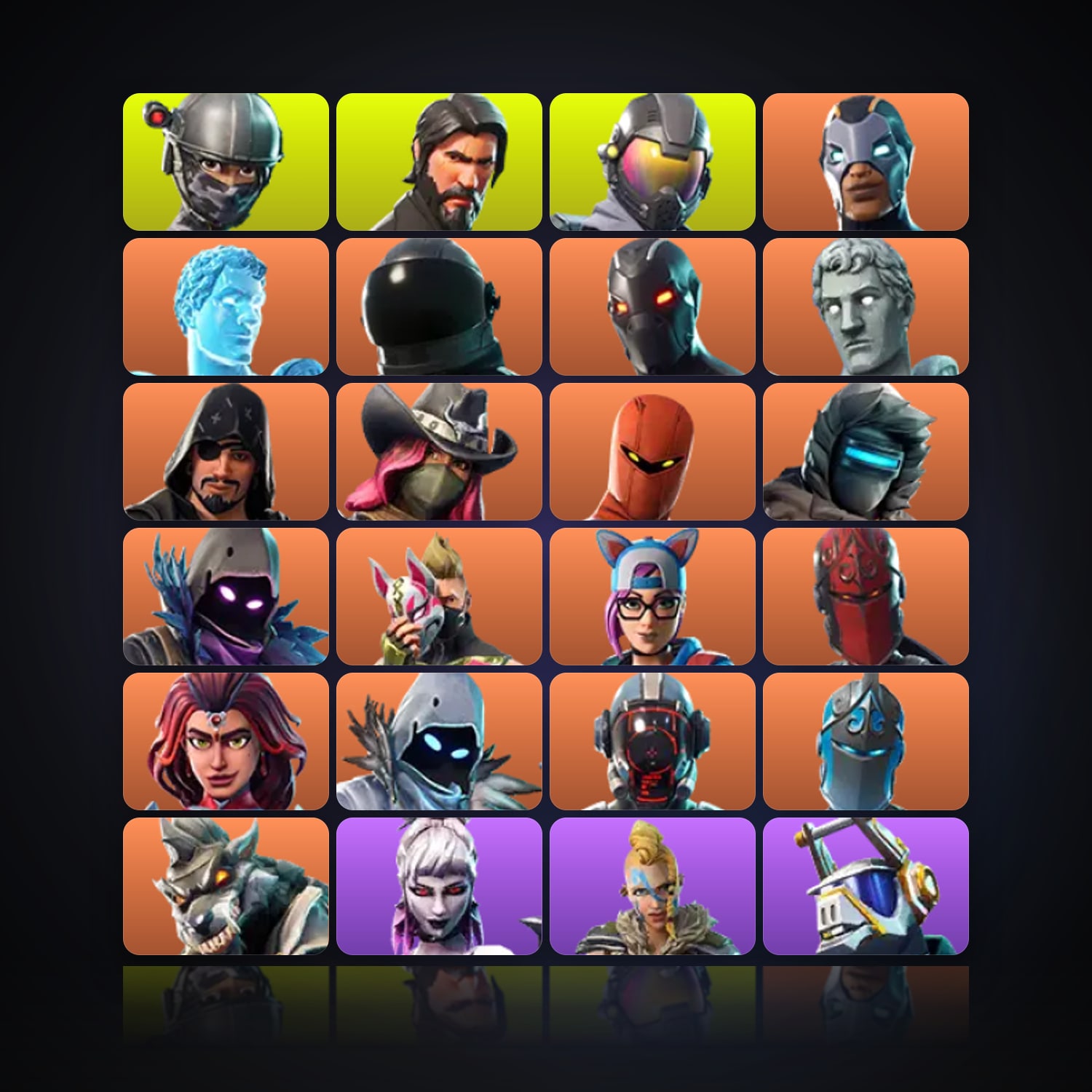 Fortnite | 66 Skins | 350 V-Bucks | Level 539 | 156 Wins — HabibiAccounts