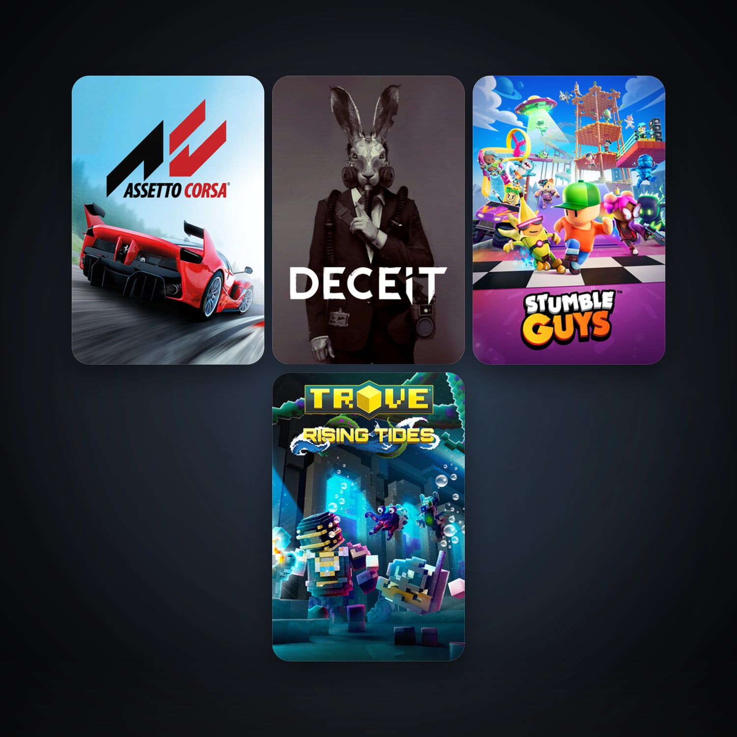 Free CS2 (No Prime) + Assetto Corsa, 9 games, clean — HabibiAccounts