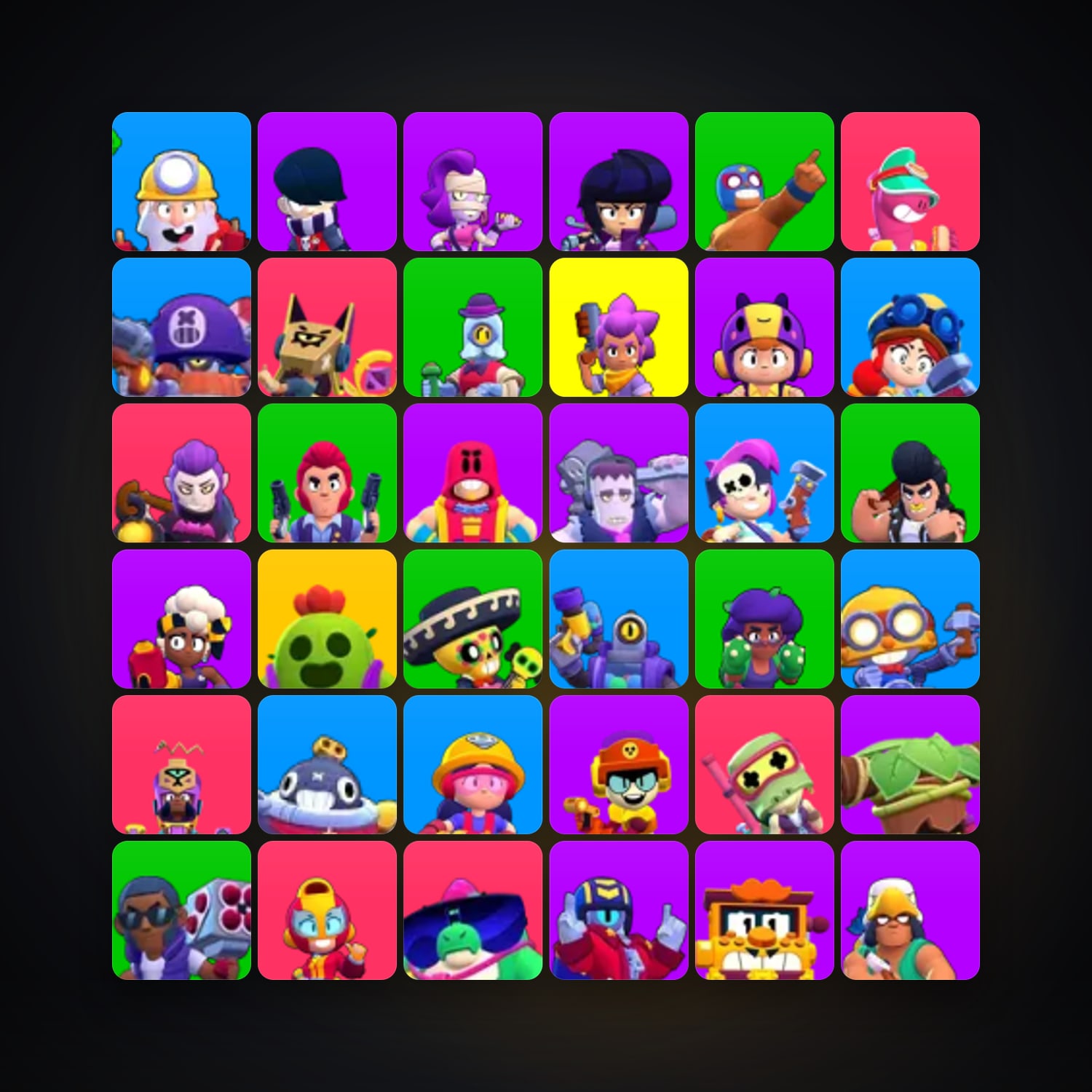 48 Brawlers | 6.7K Trophies — HabibiAccounts