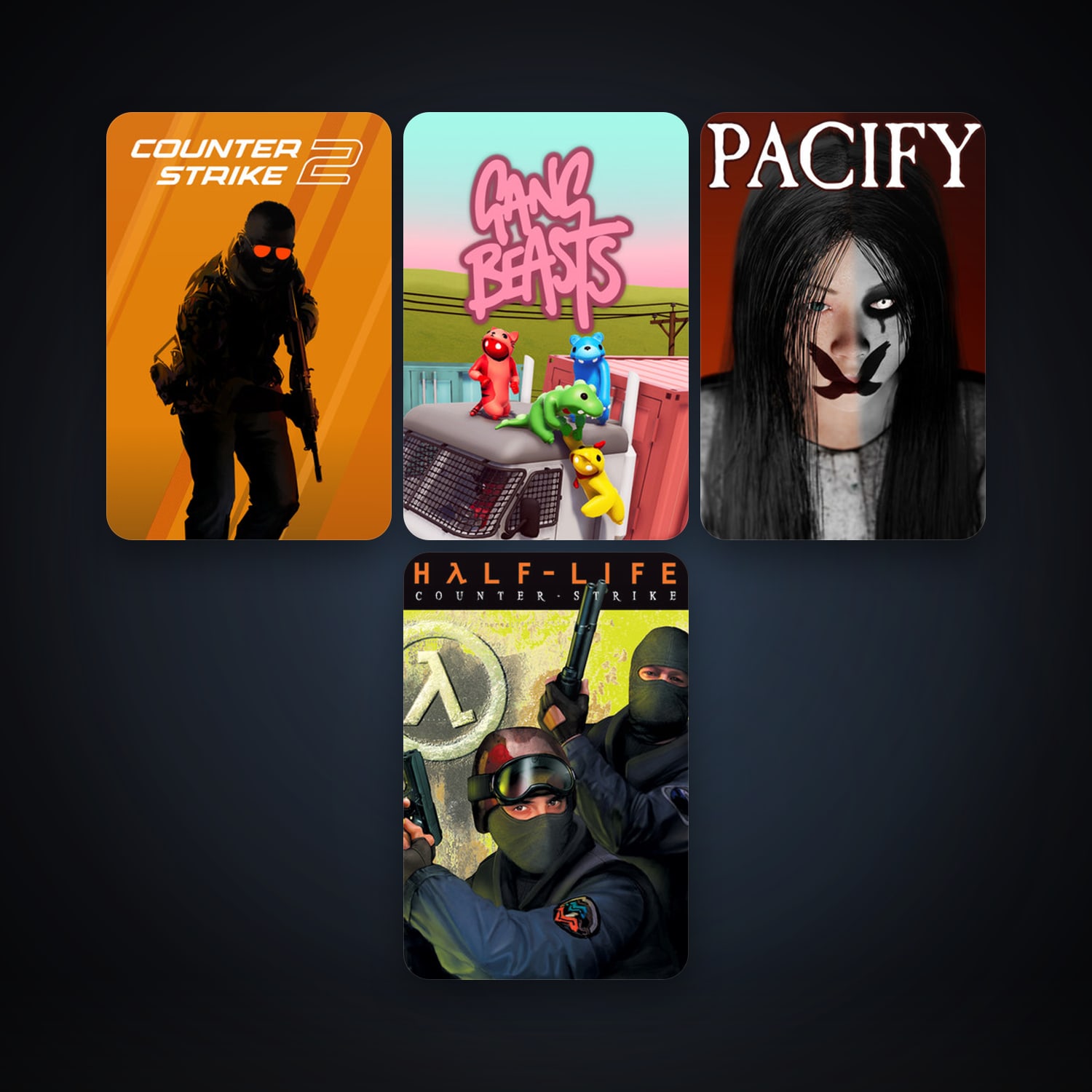 Counter-Strike + CS2 Prime, 8 games, clean — HabibiAccounts