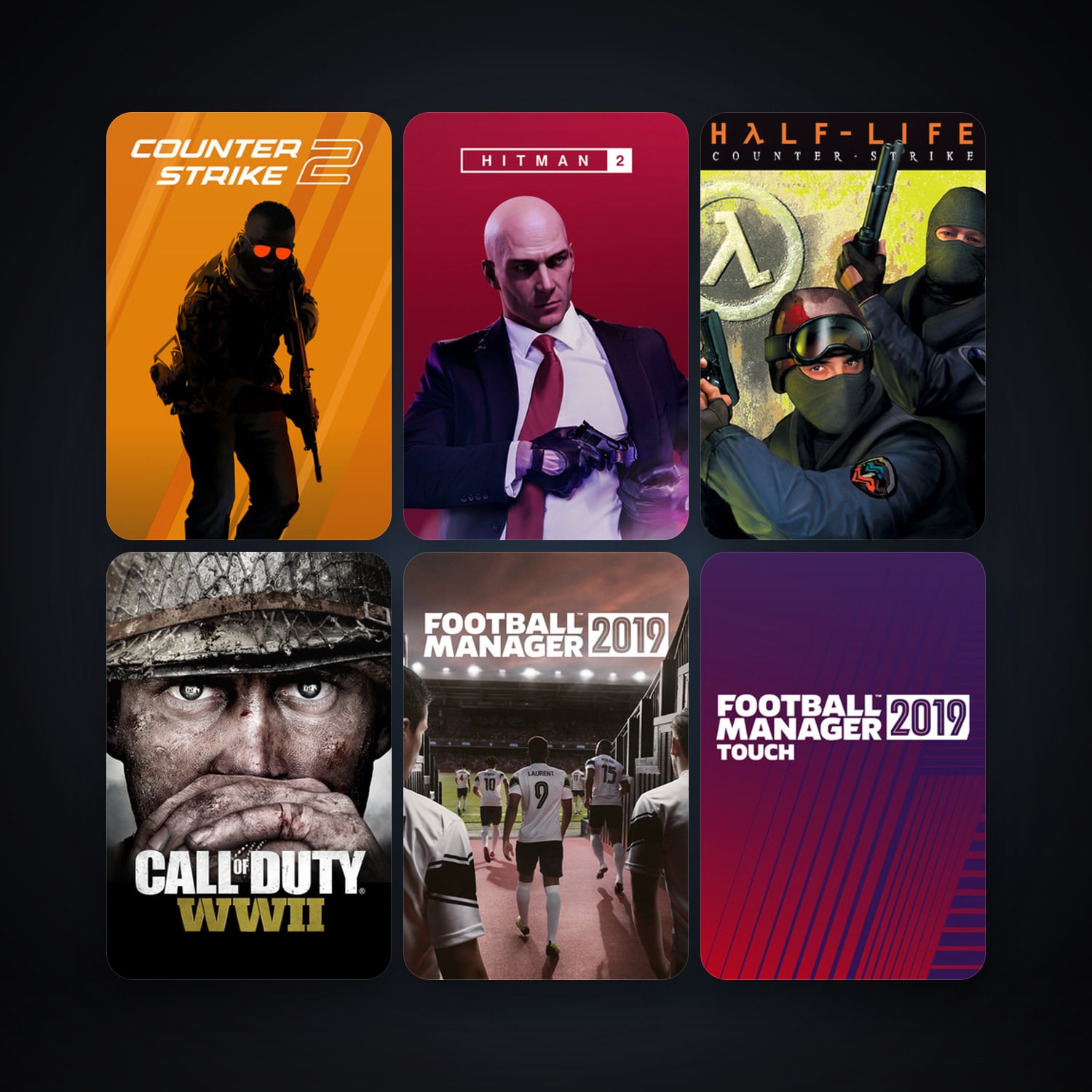 Counter-Strike + CS2 Prime, 10 games, Steam 11, clean — HabibiAccounts