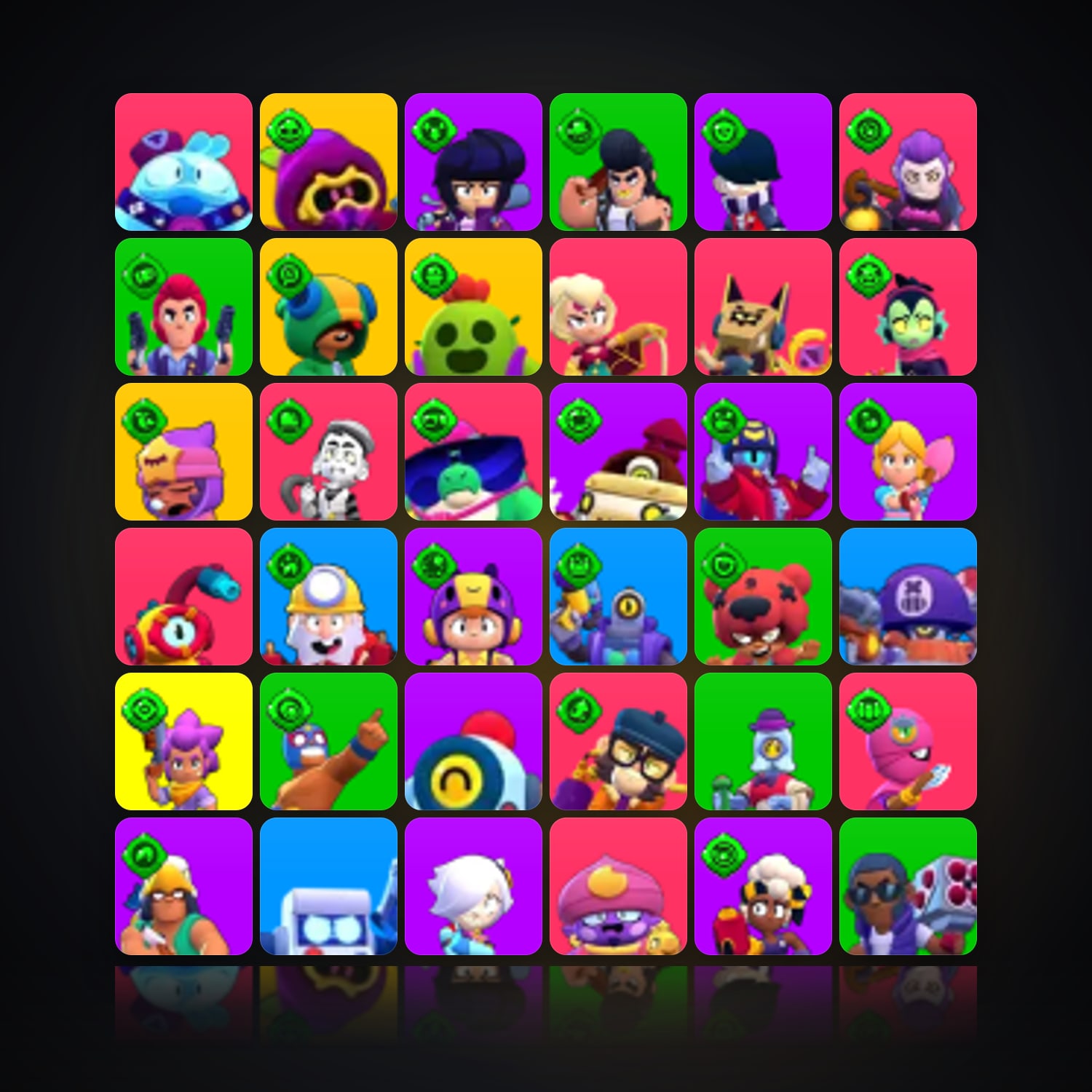 103 Brawlers | 38.1K Trophies — HabibiAccounts